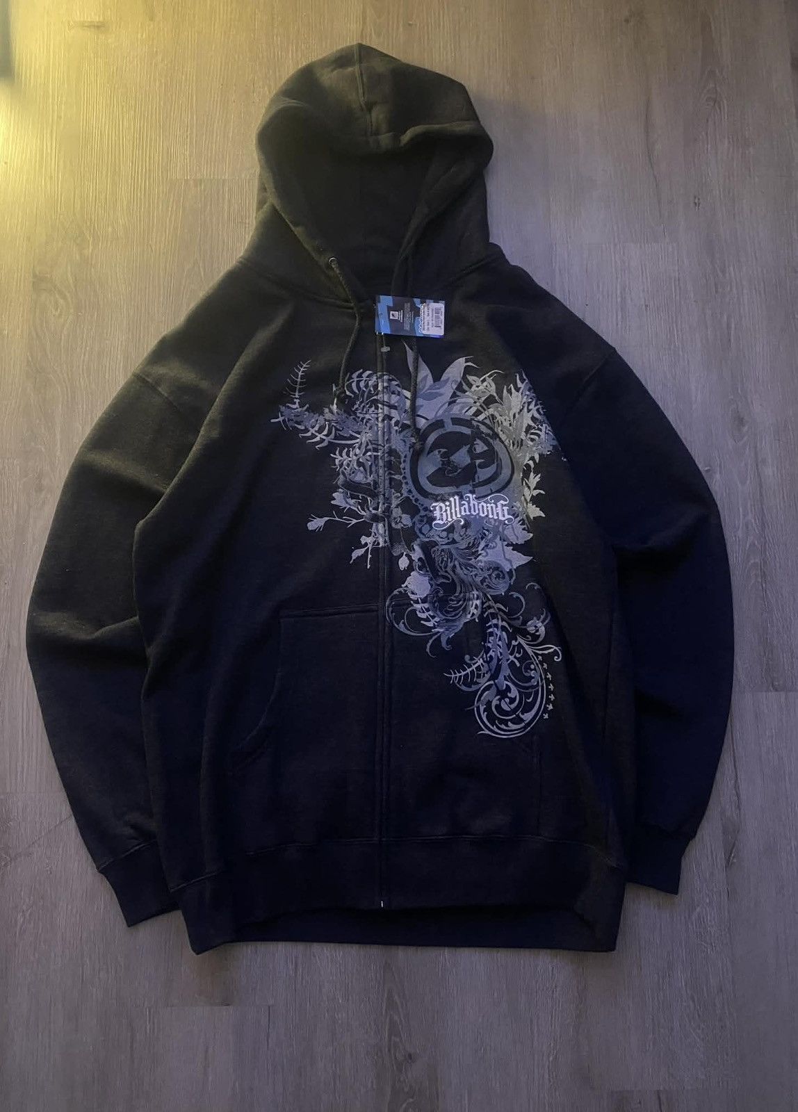 Billabong Vintage Y2k Billabong Zip Up Hoodie Size US L / EU 52-54 / 3 - 1 Thumbnail