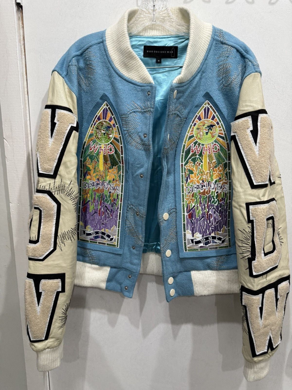 Who Decides War WHO DECIDES WAR Namesake Varsity Jacket Size US M / EU 48-50 / 2 - 13 Thumbnail