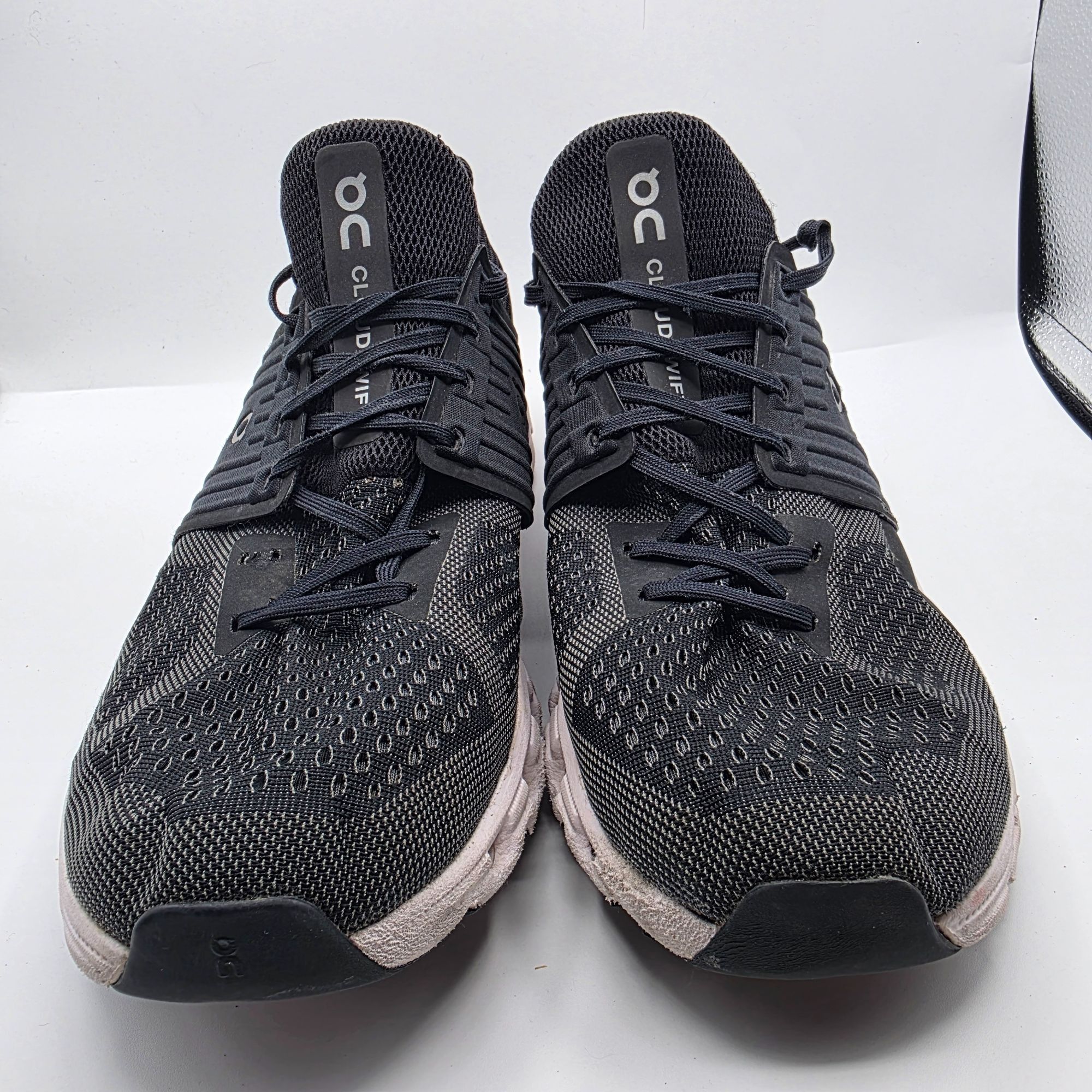 On On Running Cloudswift Mens Size 11.5 Black White Running Sho Size US 11.5 / EU 44-45 - 13 Thumbnail