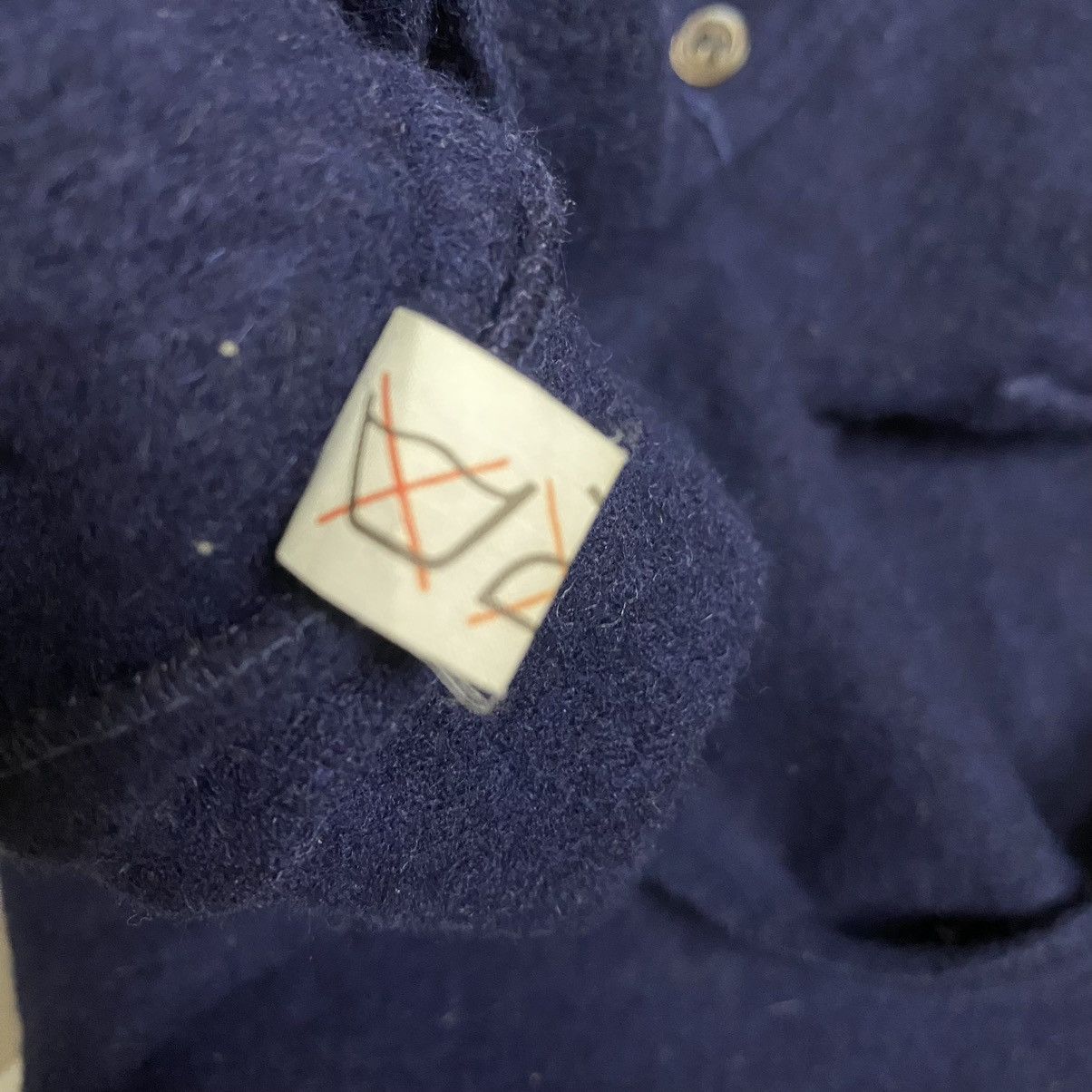 CDG by Comme des Garcons Comme Des Garcons 80s wool henley single pocket Size XS / US 0-2 / IT 36-38 - 8 Thumbnail