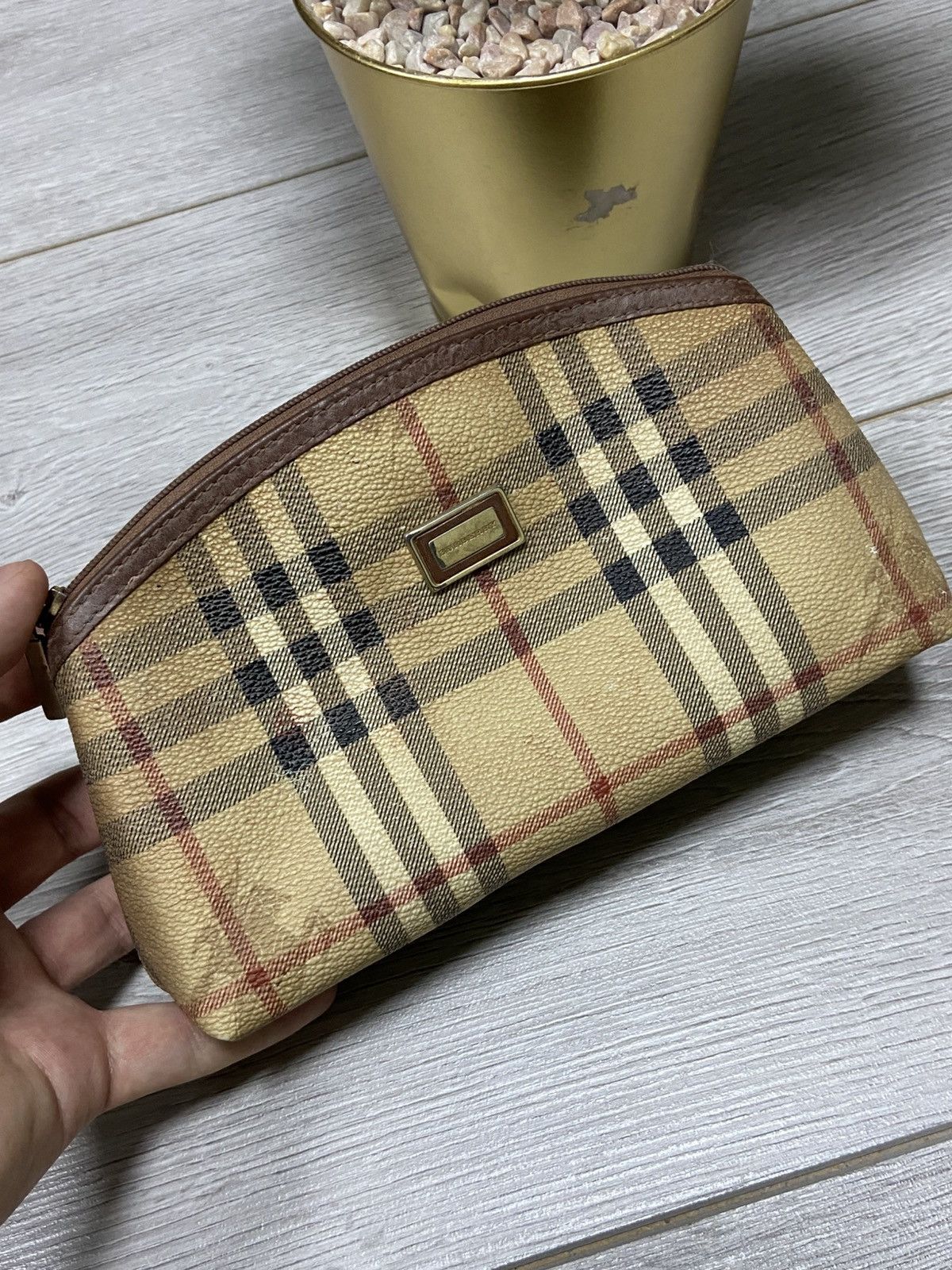 Burberry Burberry leather nova check vintage small bag Size ONE SIZE - 6 Thumbnail
