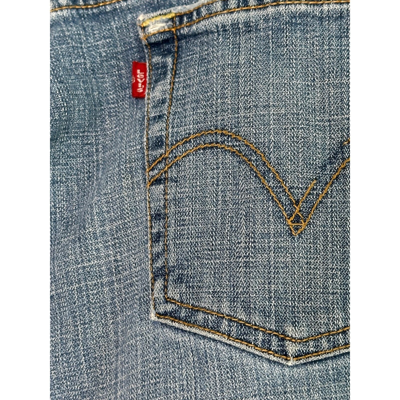Levi's Levis strauss 515 blue boot cut jeans pants size 16 Size 38" / US 16 / IT 52 - 8 Thumbnail