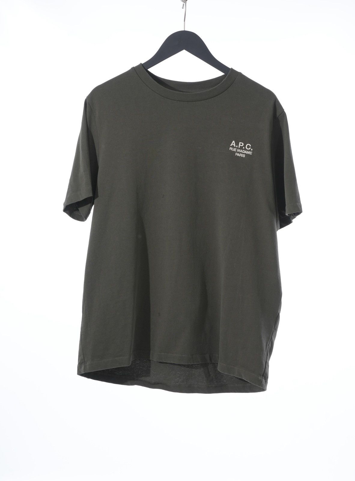 A.P.C. A.P.C. T-Shirt logo tee fits L Size US M / EU 48-50 / 2 - 1 Thumbnail