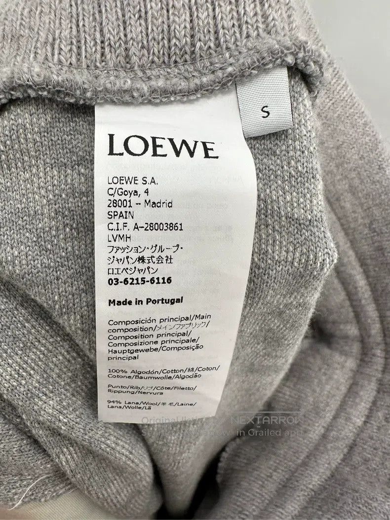 Loewe LOEWE size S Embroidered logo sweater Size 42" / US 20 - 4 Thumbnail