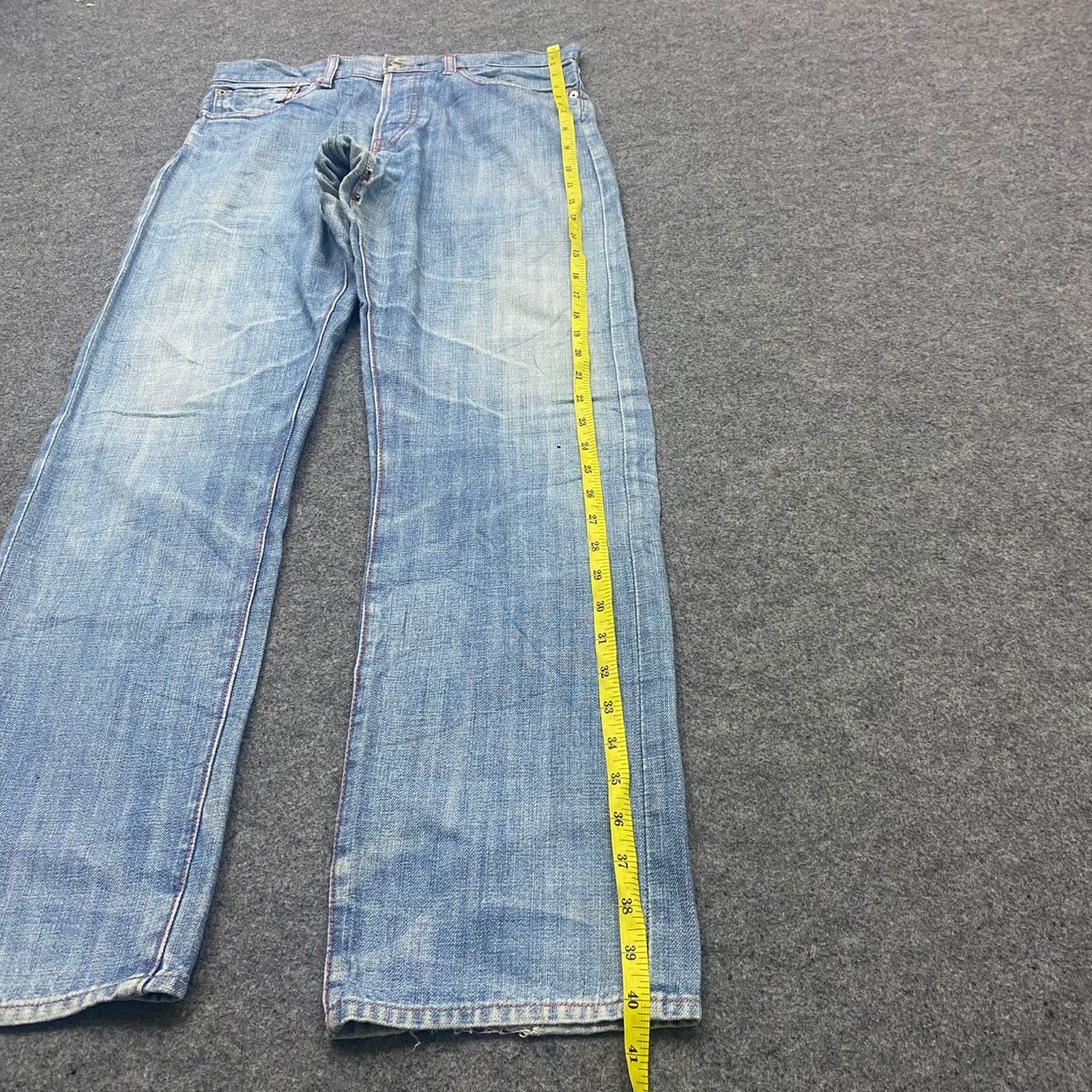Levi's 💥Best Offer💥Vintage Levis Distressed Denim Size US 32 / EU 48 - 2 Thumbnail