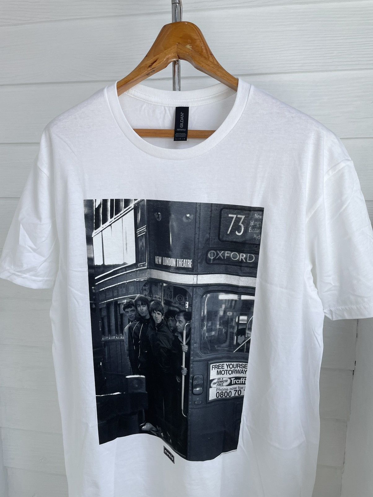 Band Tees × Vintage OASIS OXFORD STREET LONDON BUS PHOTOGRAPH (2024) T-SHIRT Size US L / EU 52-54 / 3 - 2 Thumbnail