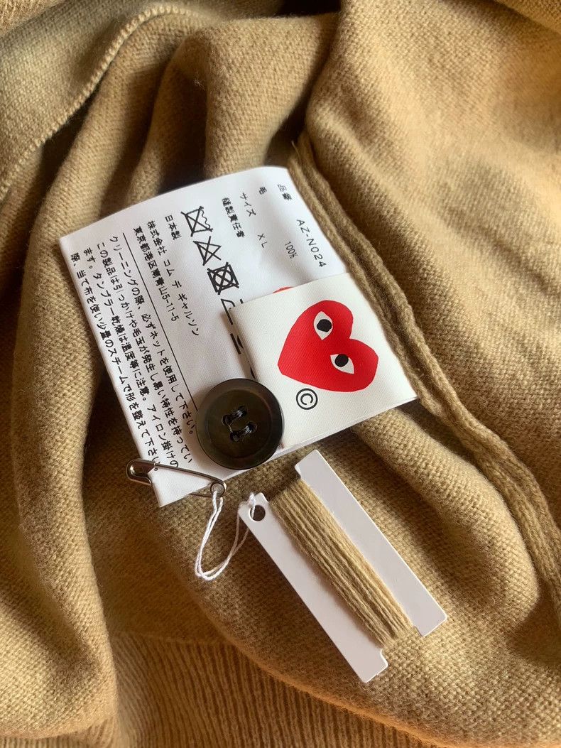 Comme des Garcons Comme Des Garcons Wool cardigan, 100% wool Size US XL / EU 56 / 4 - 3 Thumbnail