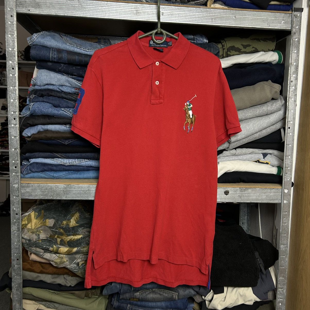 90s Polo Ralph Lauren ビックポニー opium グランジ Polo Ralph Lauren Vintage Polo Ralph Lauren big pony 3 y2k opium