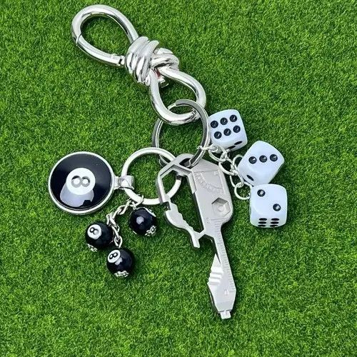Other Silver Chain Jeans Carabiner Set Size ONE SIZE - 2 Thumbnail