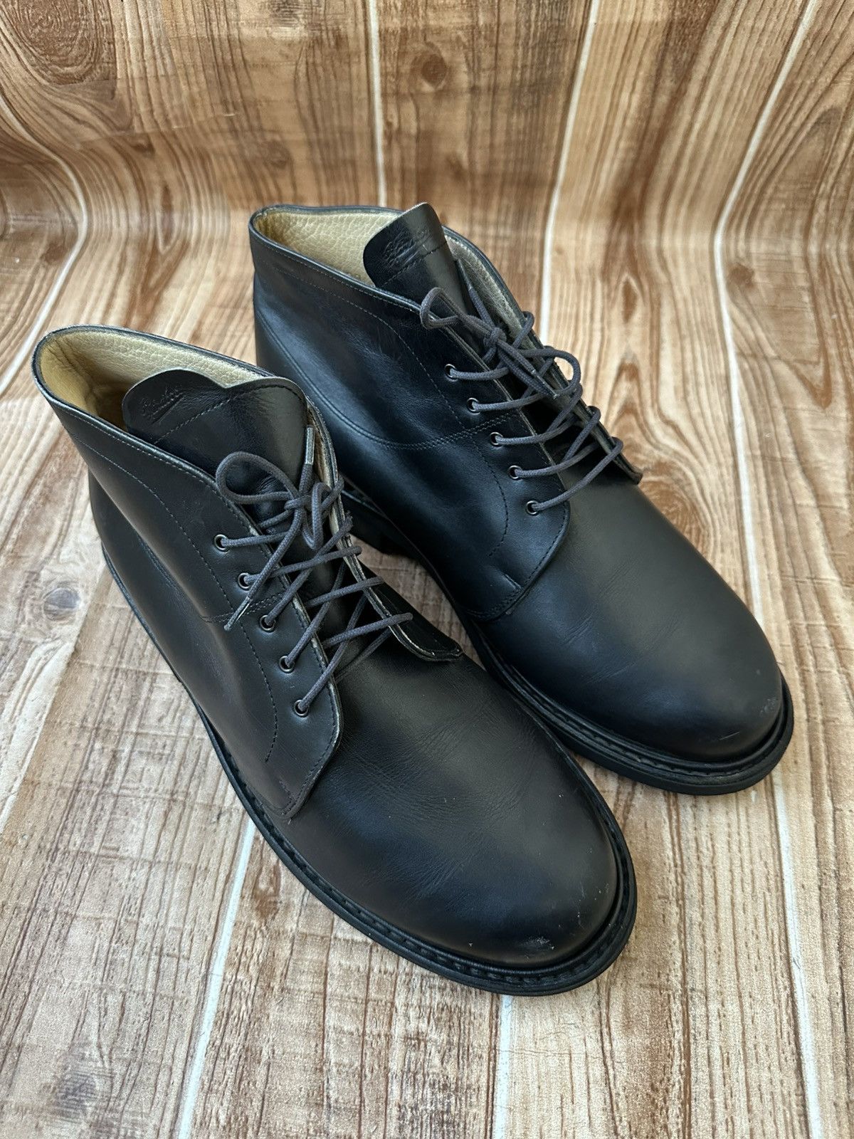 Paraboot Paraboot Black Leather Vintage Size US 8 / EU 41 - 2 Thumbnail