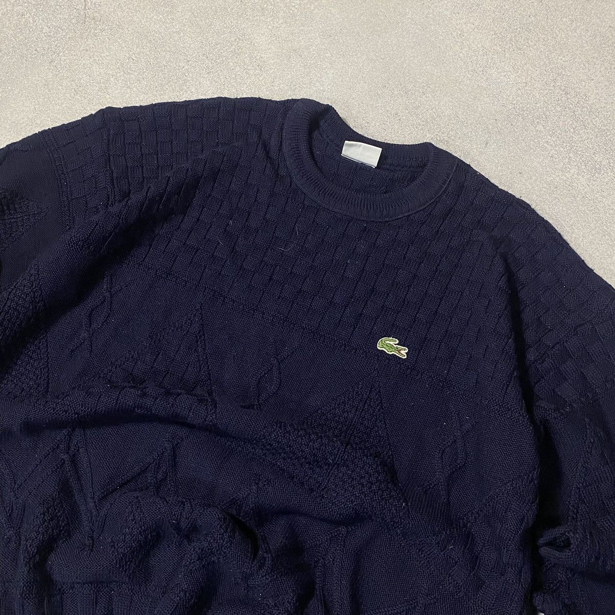 Lacoste Vintage Lacoste Sweater Wool Knit Baggy 90s Size US XXL / EU 58 / 5 - 3 Thumbnail