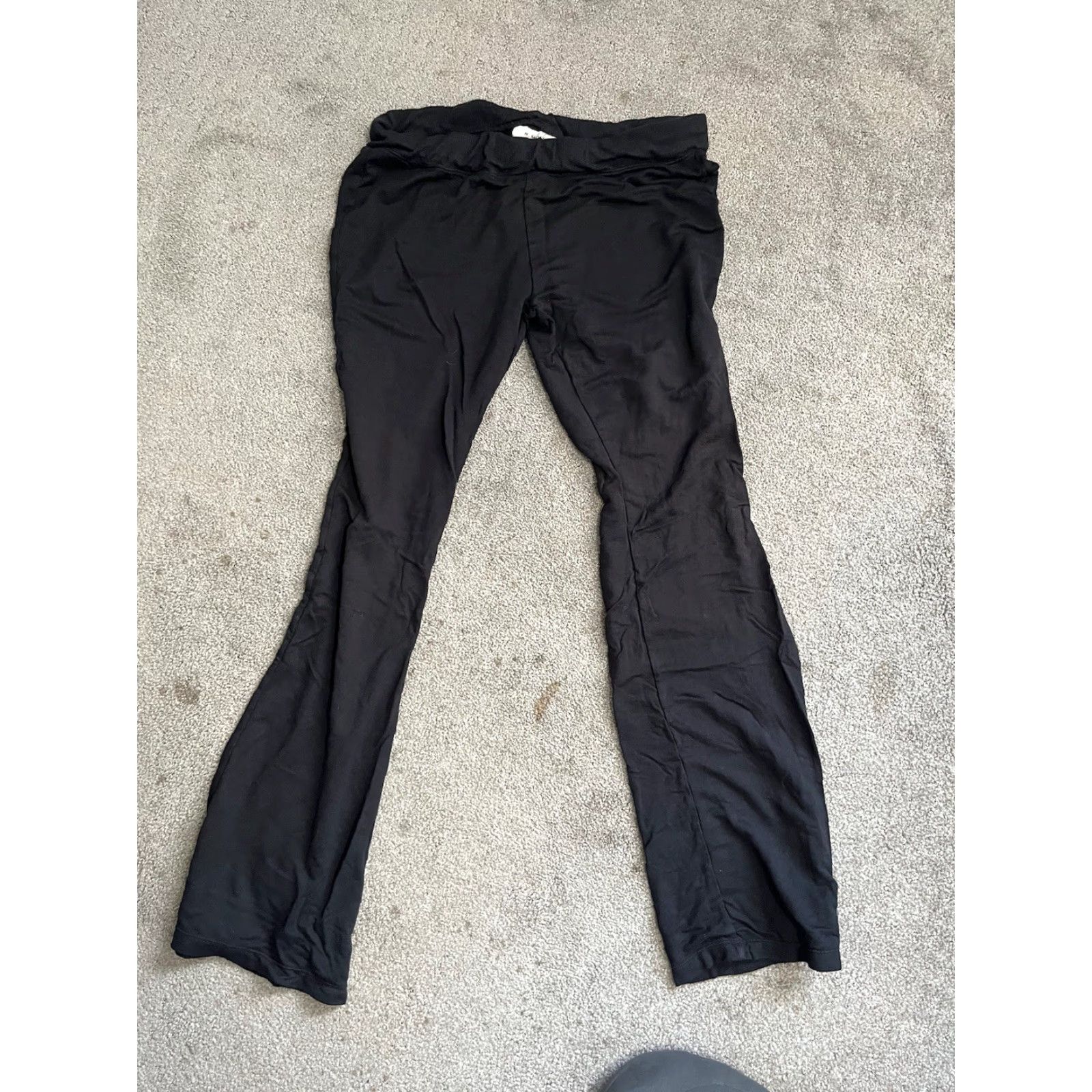 Vintage Simply Vera Wang Leggings Women's Size Medium Black Womens Size 32" / US 10 / IT 46 - 2 Thumbnail