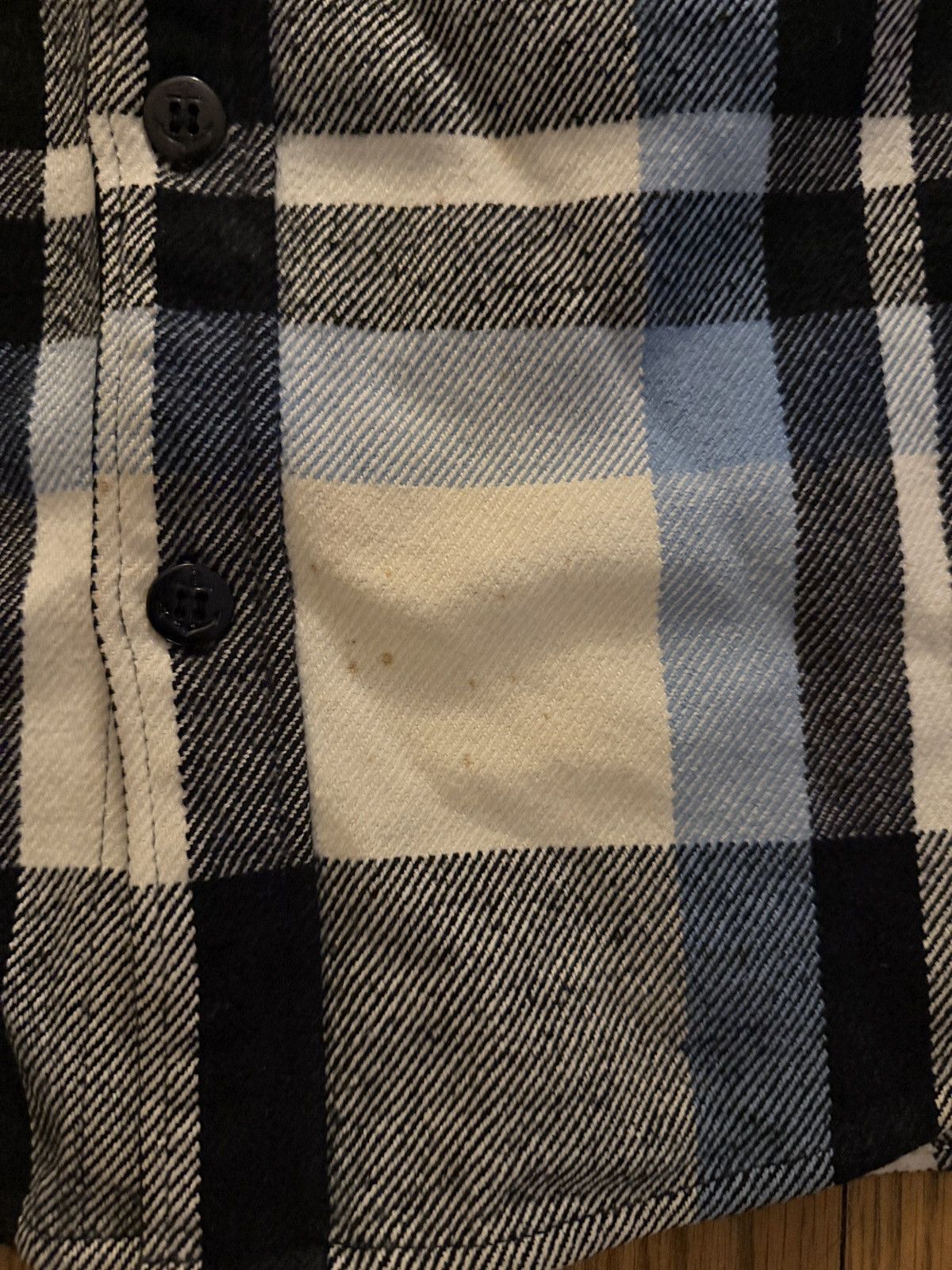 Supreme Supreme Heavyweight Plaid Flannel fw14 Blue M Size US M / EU 48-50 / 2 - 3 Thumbnail