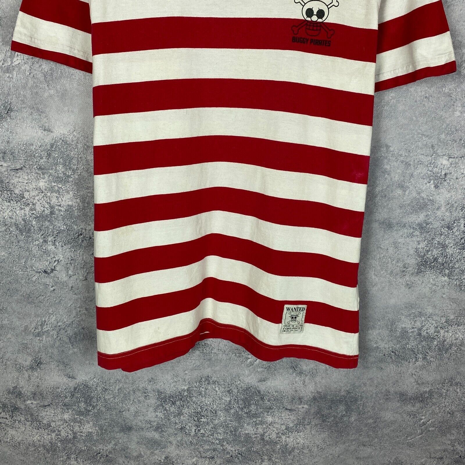 Uniqlo Uniqlo One Piece Anime Tee Men's Size M Red White ` Size US M / EU 48-50 / 2 - 3 Thumbnail