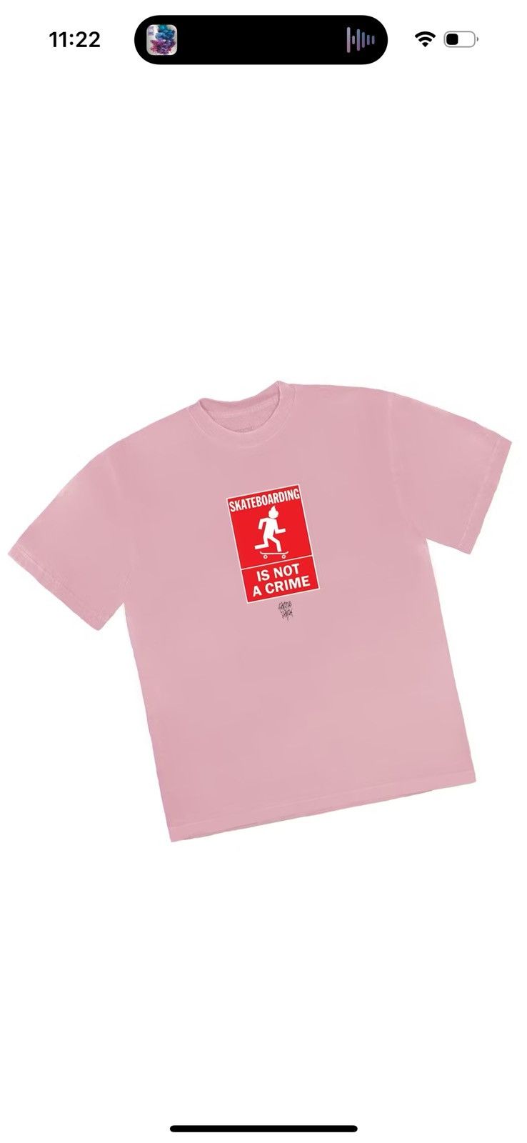 Travis Scott Travis Scott Not A Crime T-Shirt Size US L / EU 52-54 / 3 - 5 Thumbnail