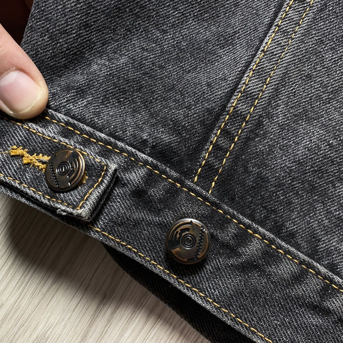 The Rolling Stones Rolling Stones Denim Jacket Vintage 90s Brockum Size US XL / EU 56 / 4 - 5 Thumbnail