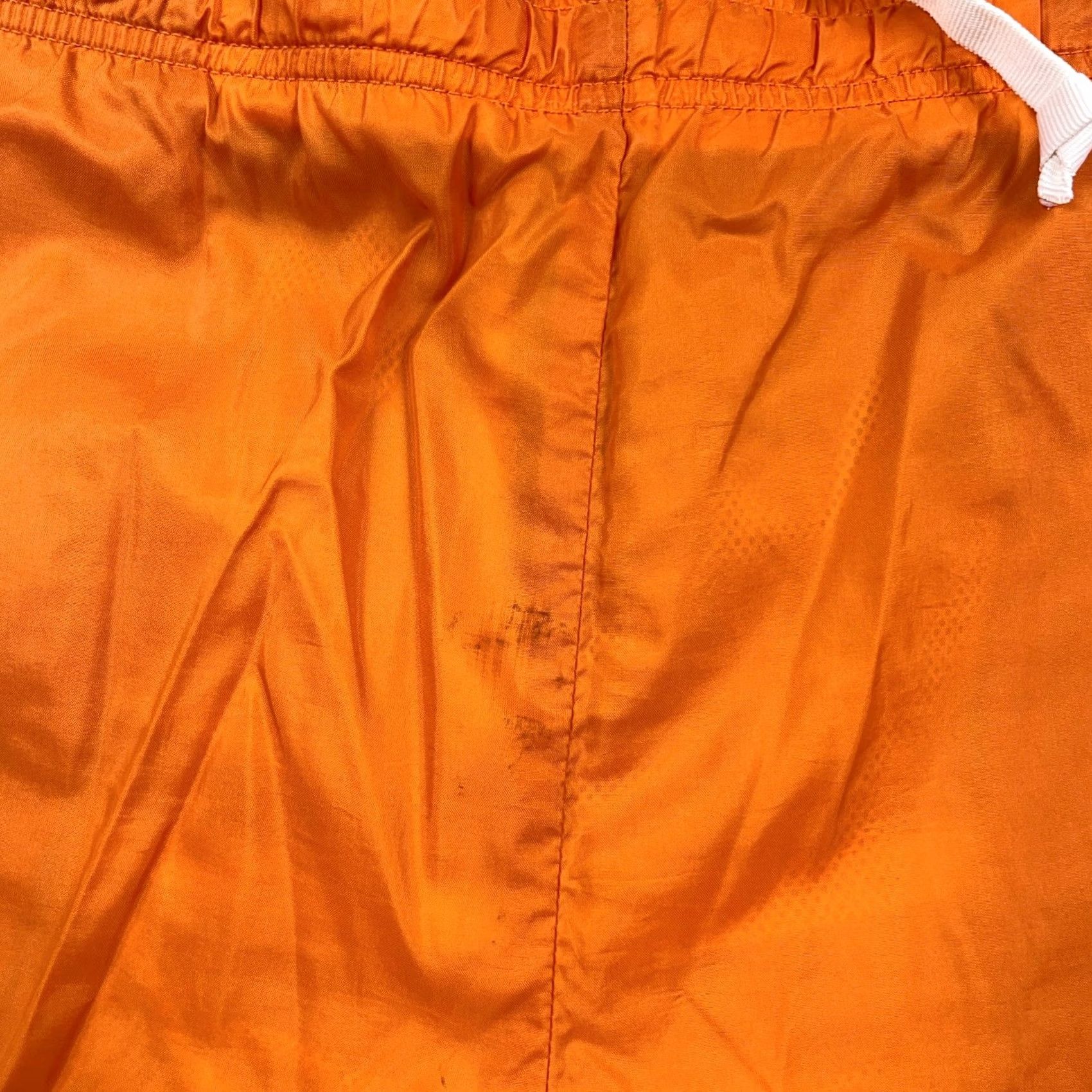 Nike VINTAGE Nike Swim Trunks Men Large Orange Blue Board Shorts Spellout Adult Size US 33 - 7 Thumbnail