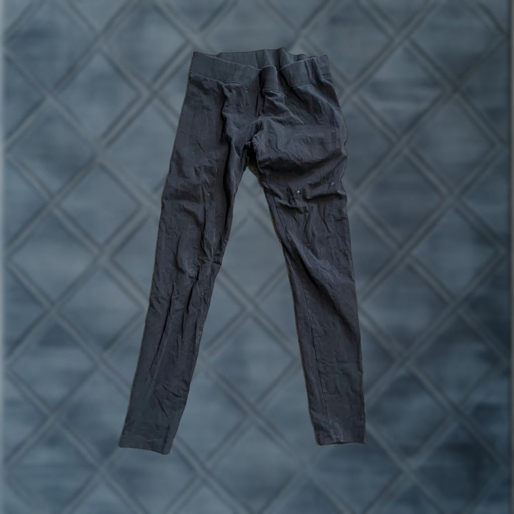 Vintage Aéropostale Leggings Women’s M Black Solid Ankle EUC Activewear Essentials Womens Medium Black Ankle Length Size 32" / US 10 / IT 46 - 1 Thumbnail