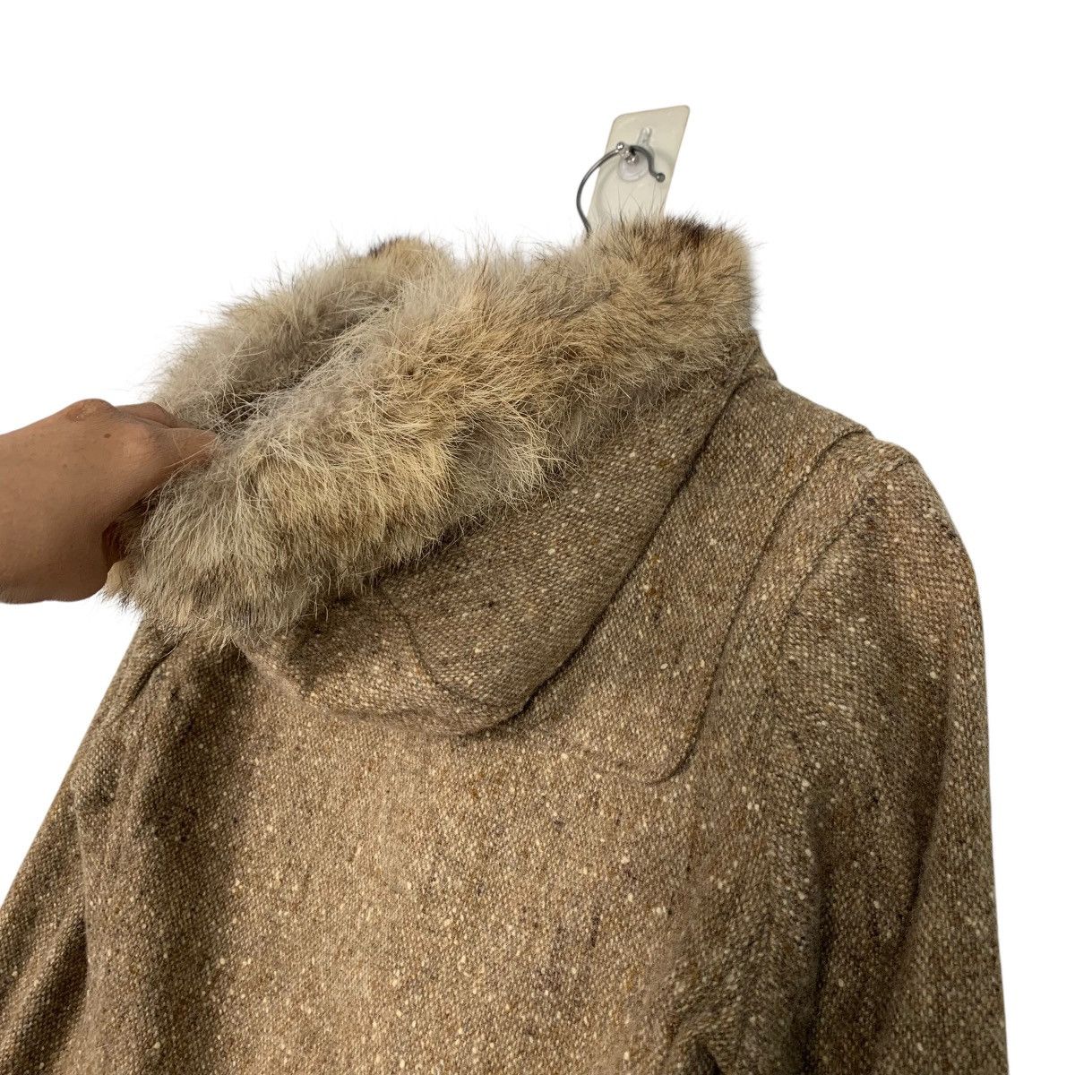 Fidelity FIDELITY By Gerald & Steward Wool Hooded Jacket #2316-C103 Size XS / US 0-2 / IT 36-38 - 9 Thumbnail