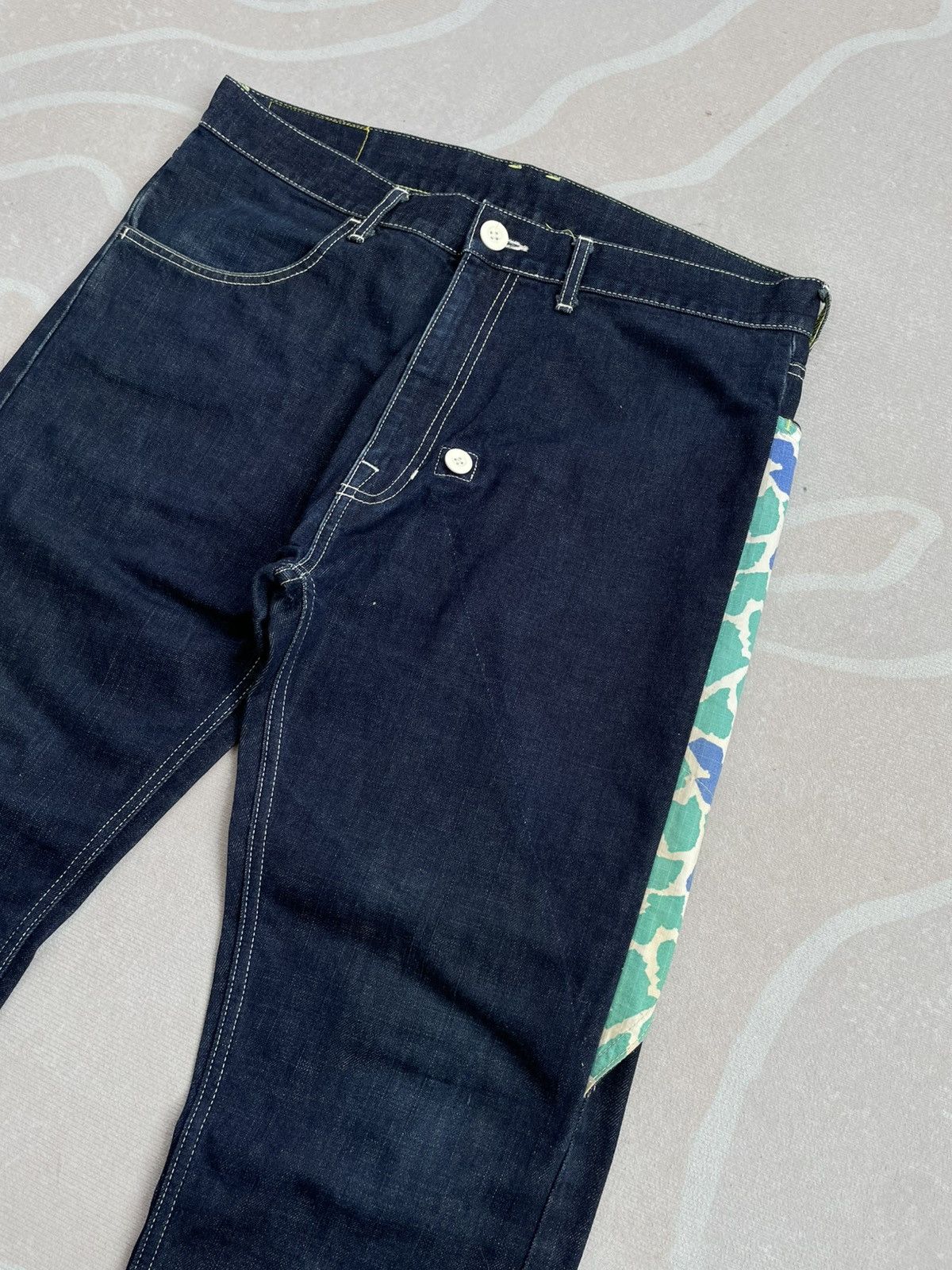Japanese Brand MACKDADDY FLIP POCKET JEANS Size US 35 - 3 Thumbnail