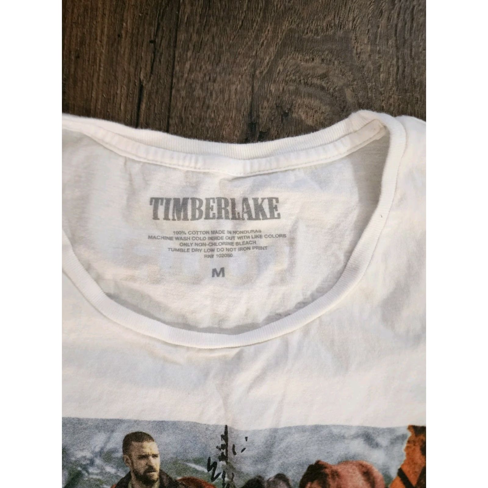 Doublet VINTAGE Justin Timberlake Man Of The Woods Concert T Shirt Tank Top M White 100% Cotton Double-Sided Men’s Tank Top Size M / US 6-8 / IT 42-44 - 5 Thumbnail