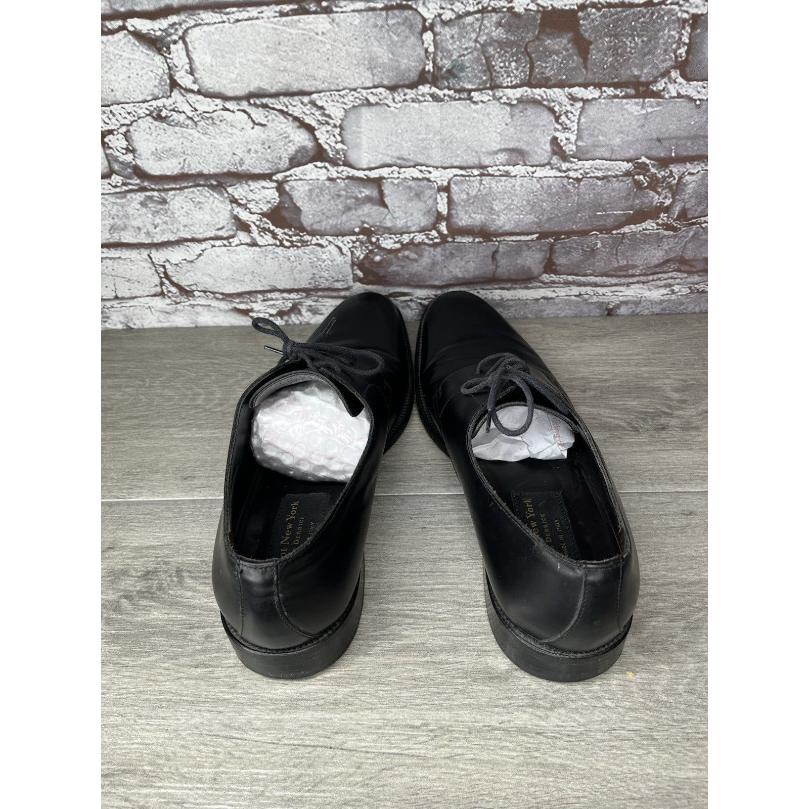 To Boot New York To Boot New York Adam Derrick Black Leather Derby Dress Shoe Size US 10.5 / EU 43-44 - 6 Thumbnail