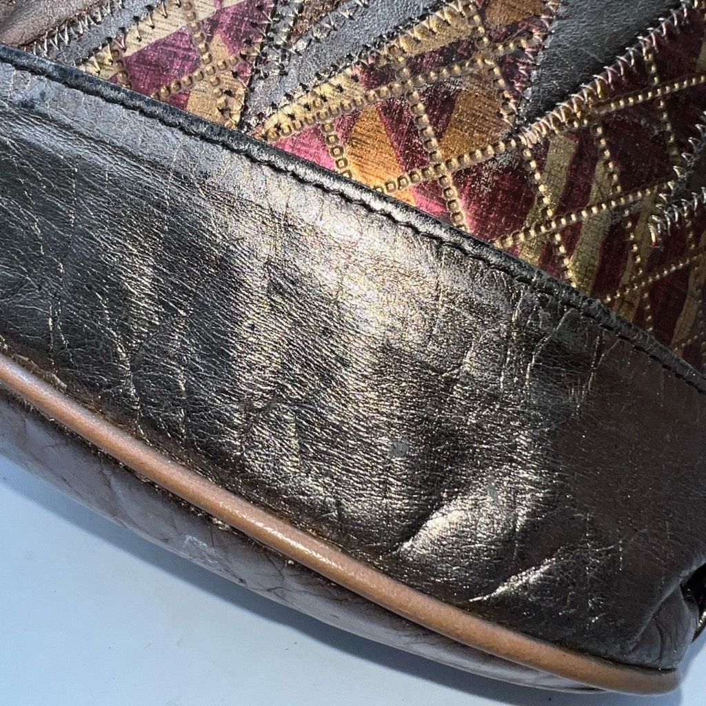Other Paris Handbags New York Vintage Multiple Metallic Patchwork Bucket Bag Size ONE SIZE - 5 Thumbnail