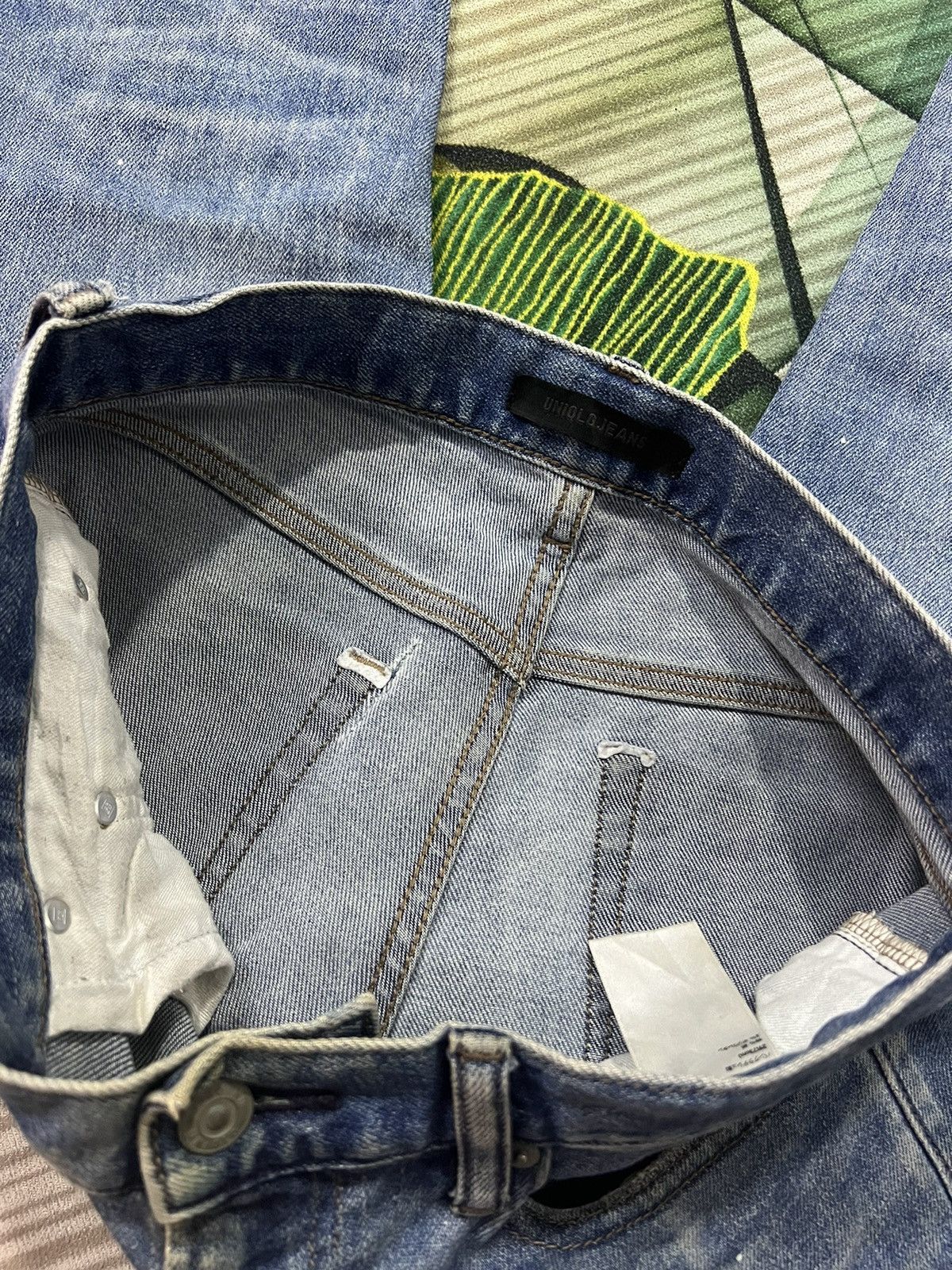 Japanese Brand × Seditionaries × Uniqlo UNIQLO DISTRESSED DENIM VERY RARE Size US 30 / EU 46 - 8 Thumbnail