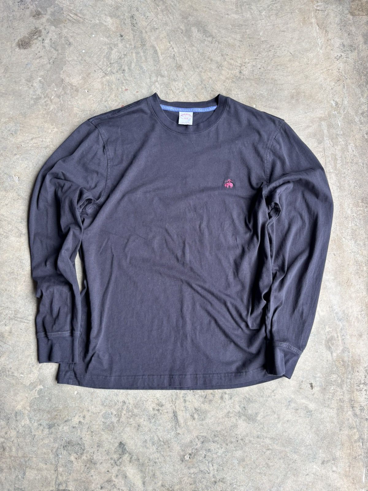 Brooks Brothers Two Brooks Brothers Long Sleeve Tee Shirts Size US L / EU 52-54 / 3 - 1 Thumbnail