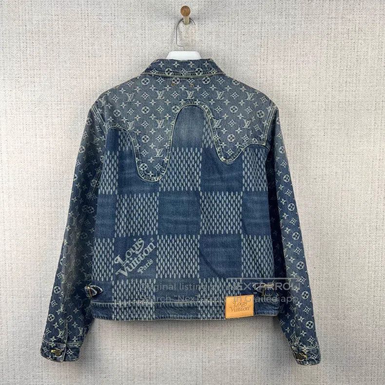 Louis Vuitton Louis Vuitton Co-branded Logo Plaid Full Print Patchwork D Size US L / EU 52-54 / 3 - 3 Thumbnail