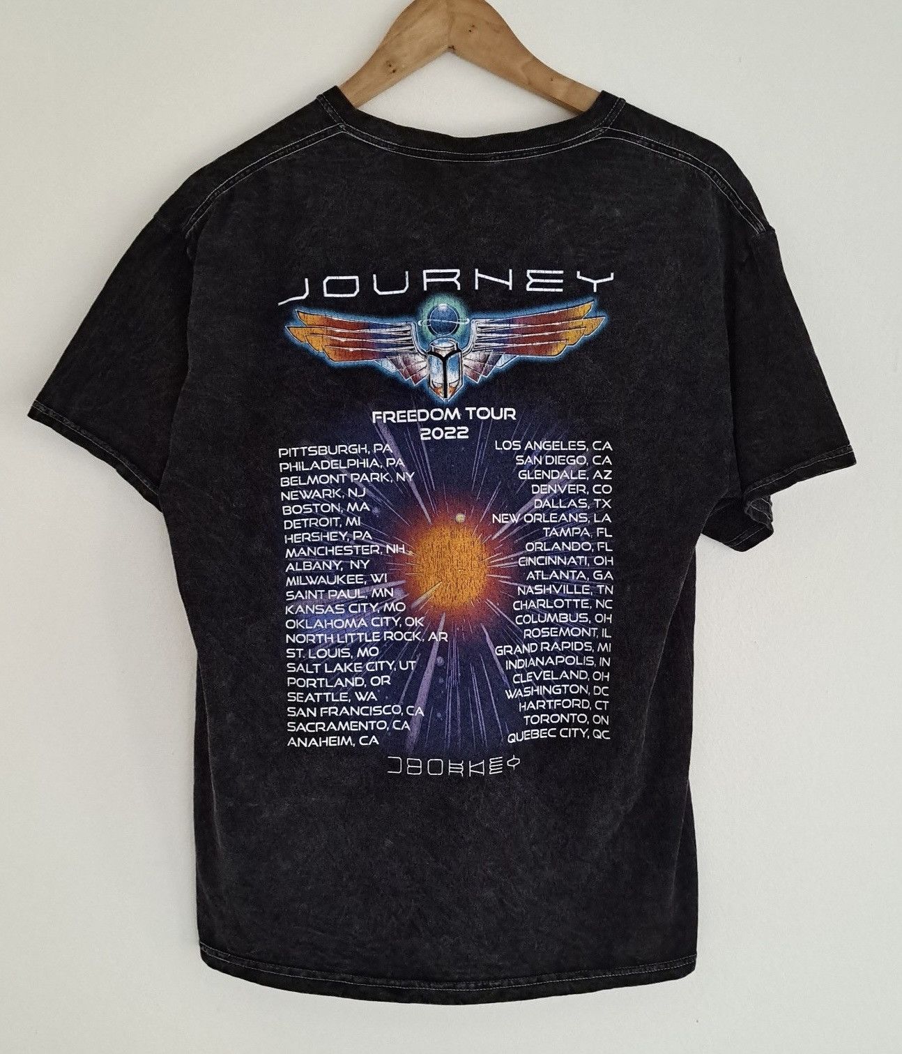 Band Tees JOURNEY x FREEDOM x Tour T-Shirt 2022 Size US L / EU 52-54 / 3 - 2 Thumbnail