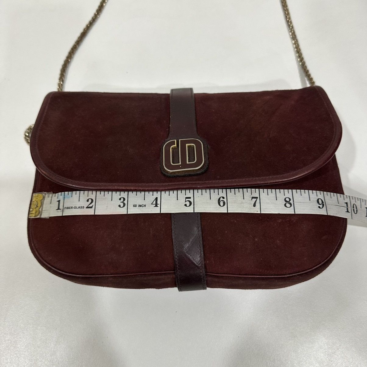 Christian Dior Monsieur ‼️YES‼️ VINTAGE CHRISTIAN DIOR CD SUEDE LEATHER CROSSBODY BAG Size ONE SIZE - 7 Thumbnail