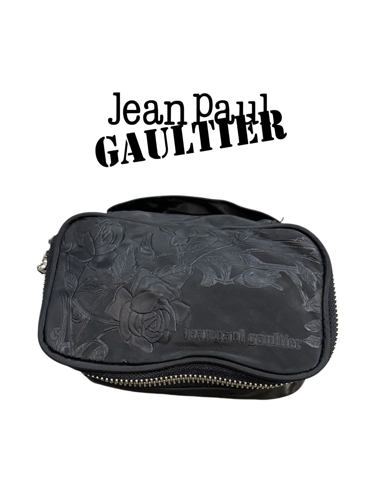Jean Paul Gaultier 1990 - Jean Paul Gaultier Rose Pouch Bag Size ONE SIZE - 1 Thumbnail