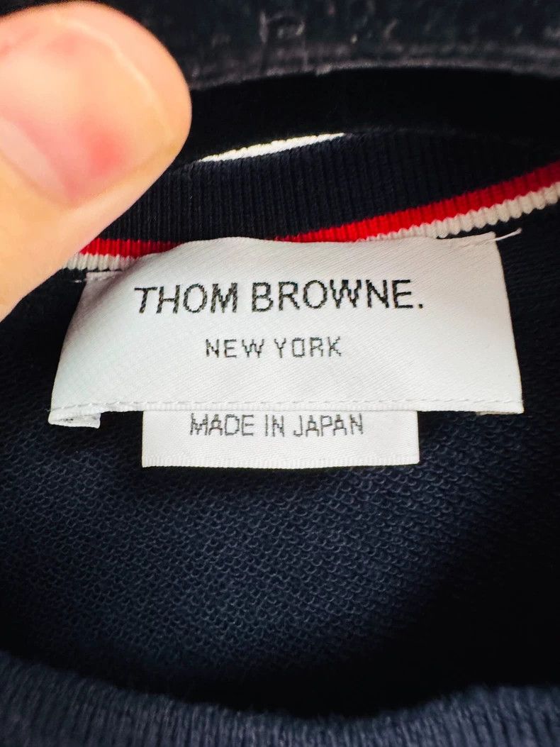 Thom Browne Thom Browne Blue hoodie Size US XS / EU 42 / 0 - 4 Thumbnail