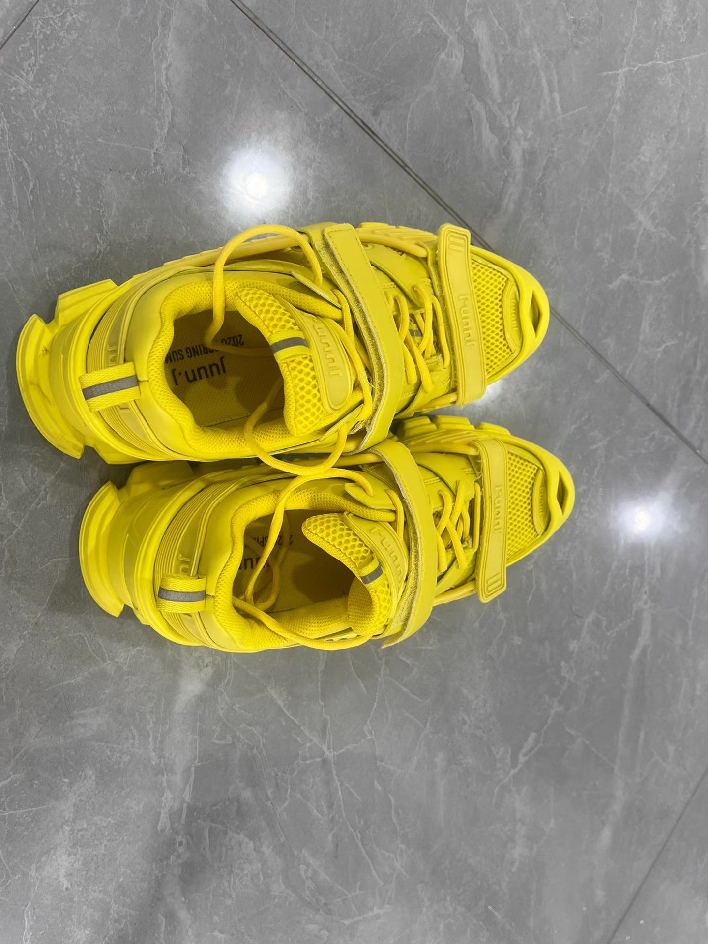 Juun.J Juun.J yellow dad sneakers Q18 Size US 8.5 / EU 41-42 - 3 Thumbnail