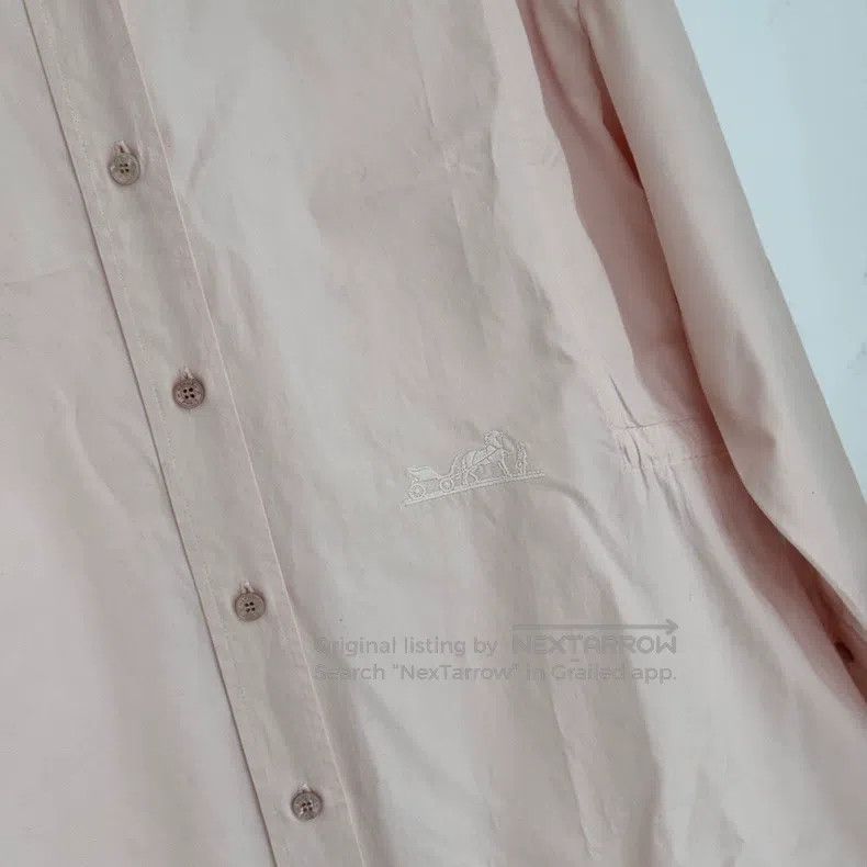 Hermes Hermes Pink drawstring shirt Size XS / US 0-2 / IT 36-38 - 3 Thumbnail