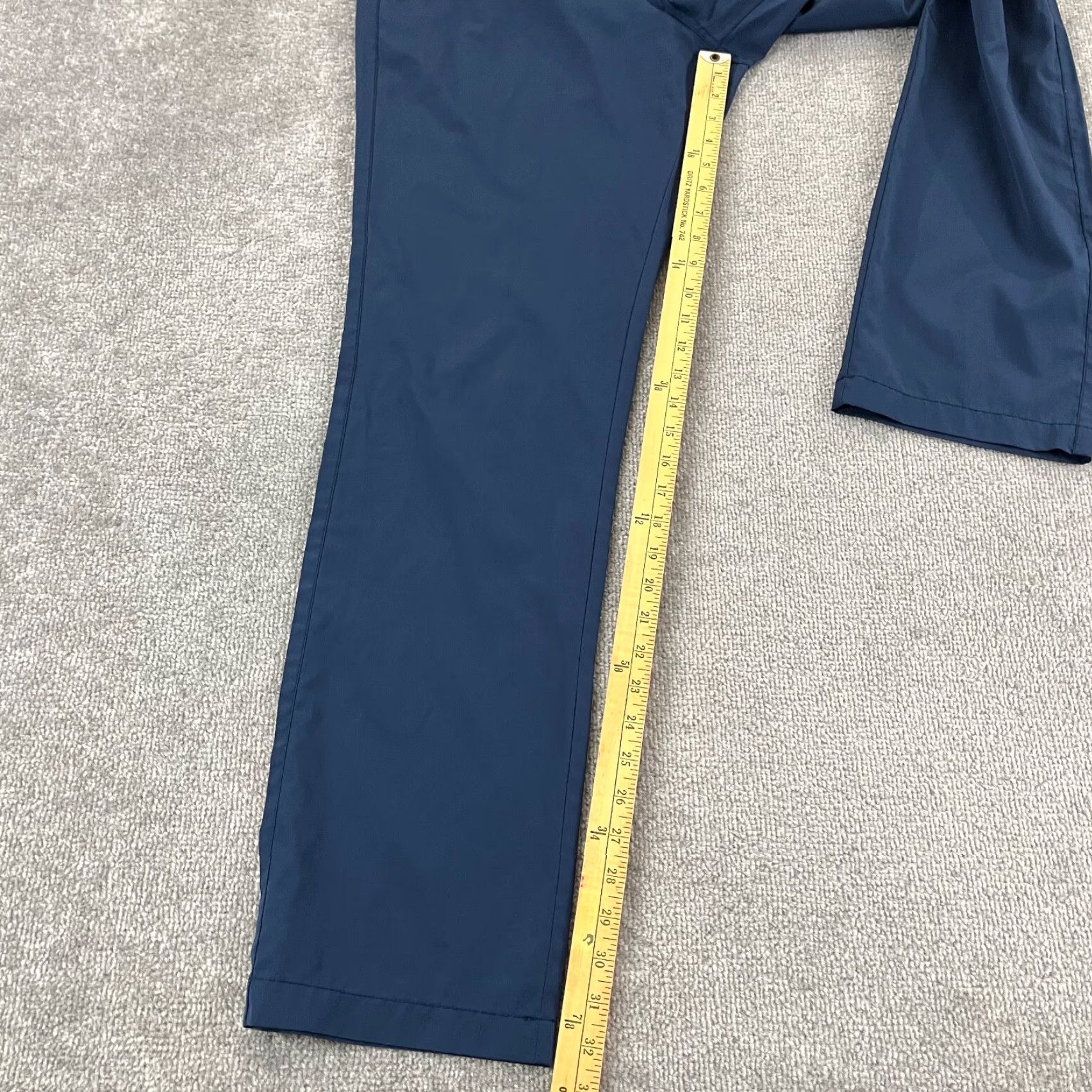 Bonobos Bonobos Pants Mens 36 x 34 Slim Navy Blue Maide Golf Chino Performance 5-Pocket Size US 36 / EU 52 - 5 Thumbnail