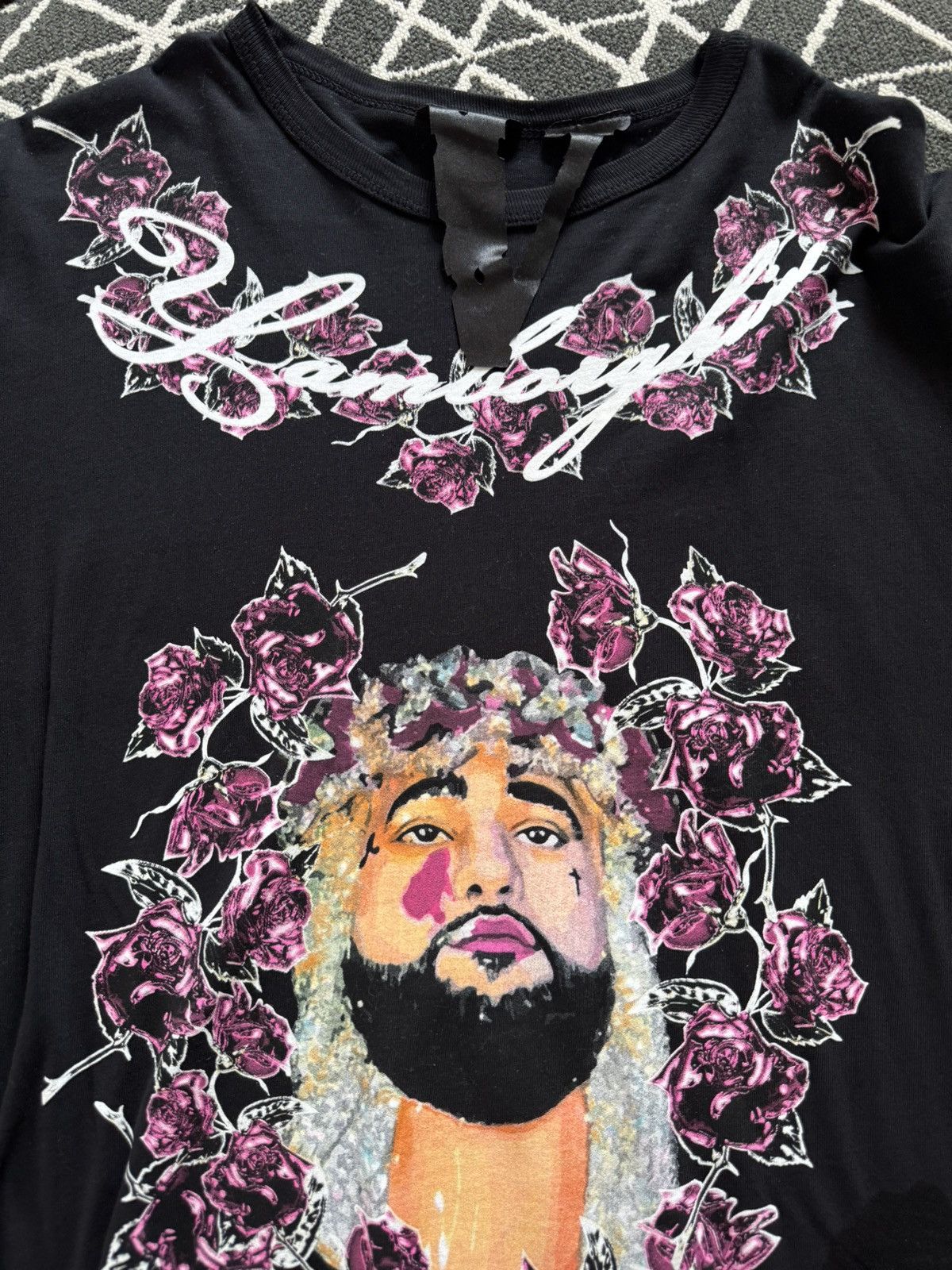 Vlone Medium Vlone Yamborghini Eliantte t shirt WORN ONCE Size US M / EU 48-50 / 2 - 6 Thumbnail