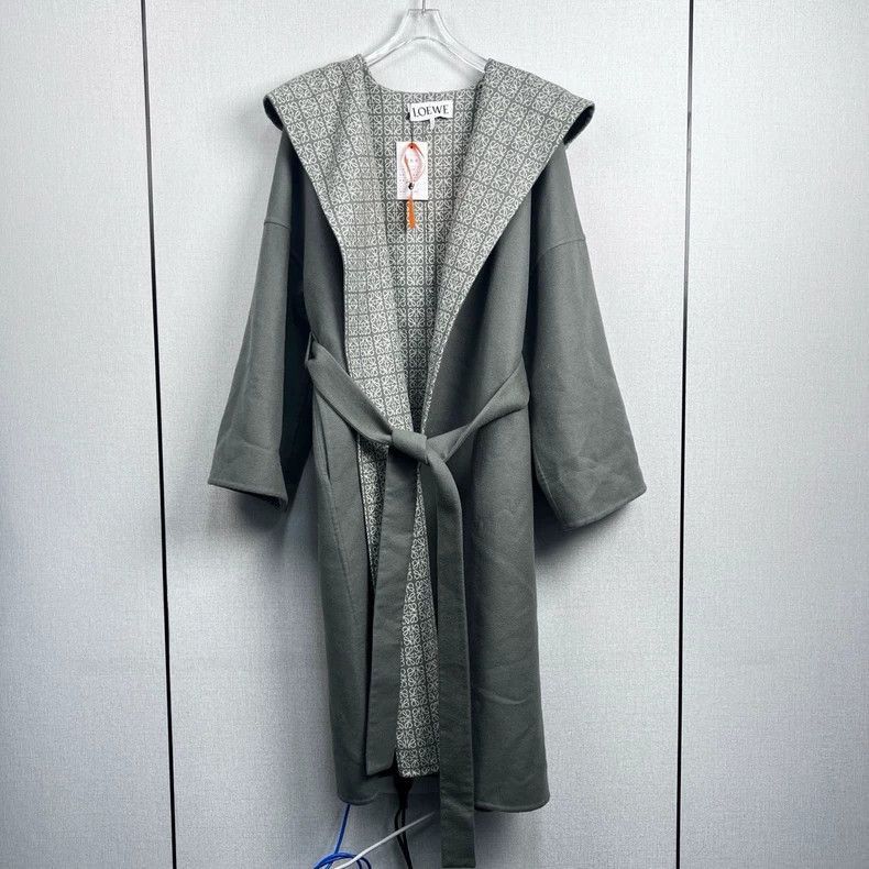 Other loewe gray patterned bathrobe coat Size US XS / EU 42 / 0 - 1 Thumbnail