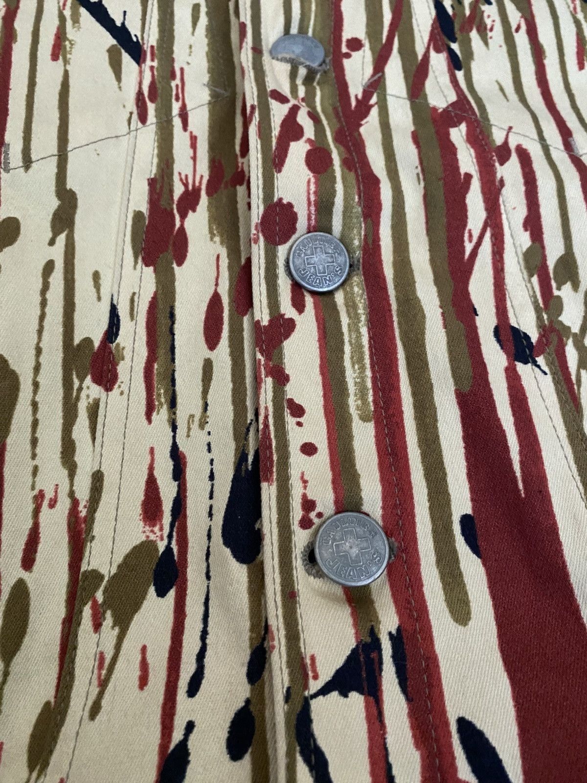 Jean Paul Gaultier Jean Paul Gaultier Blood Splatter Jacket Size US M / EU 48-50 / 2 - 3 Thumbnail
