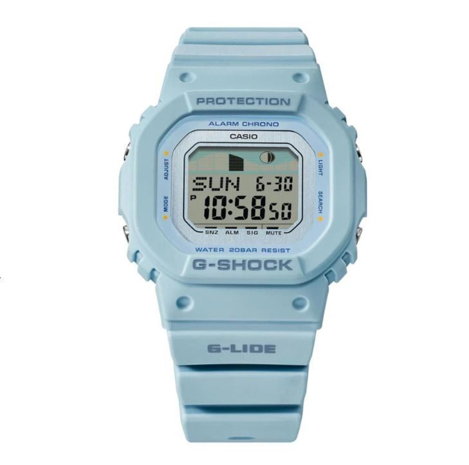 Casio G-Shock GLX5600 Surfing With Nature Digital Blue Size ONE SIZE - 1 Thumbnail