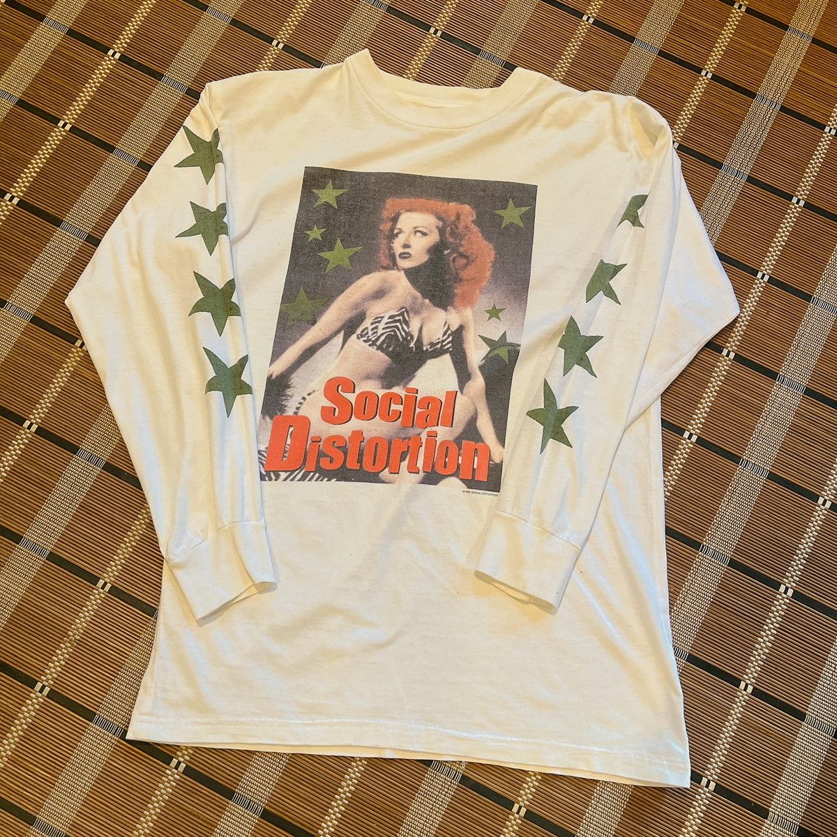 Band Tees × Vintage 🔥Very Rare🔥 VTG1996 Social Distortion Size US XL / EU 56 / 4 - 1 Thumbnail
