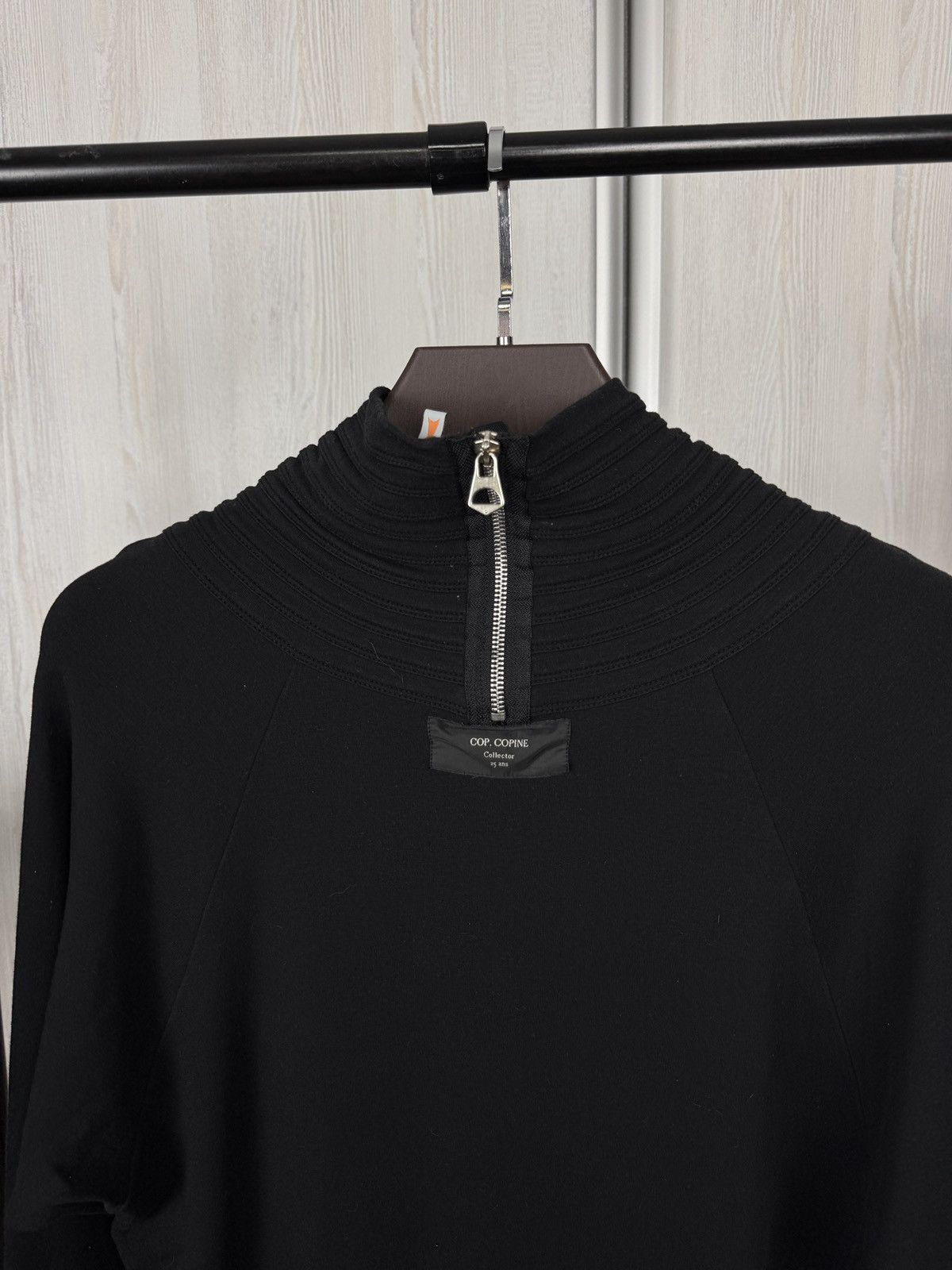 Cop Copine Cop. Copine Collector 25 ans black tunic dress avant garde Size S / US 4 / IT 40 - 11 Thumbnail