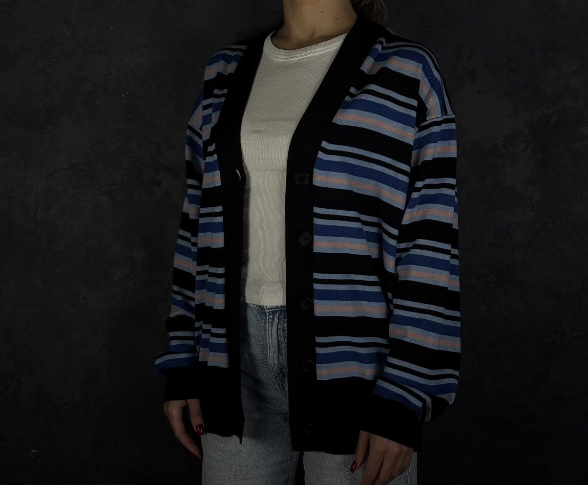 Marni × Uniqlo MARNI X Uniqlo Wool Striped Cardigan Sweater Men’s Size M Size M / US 6-8 / IT 42-44 - 4 Thumbnail