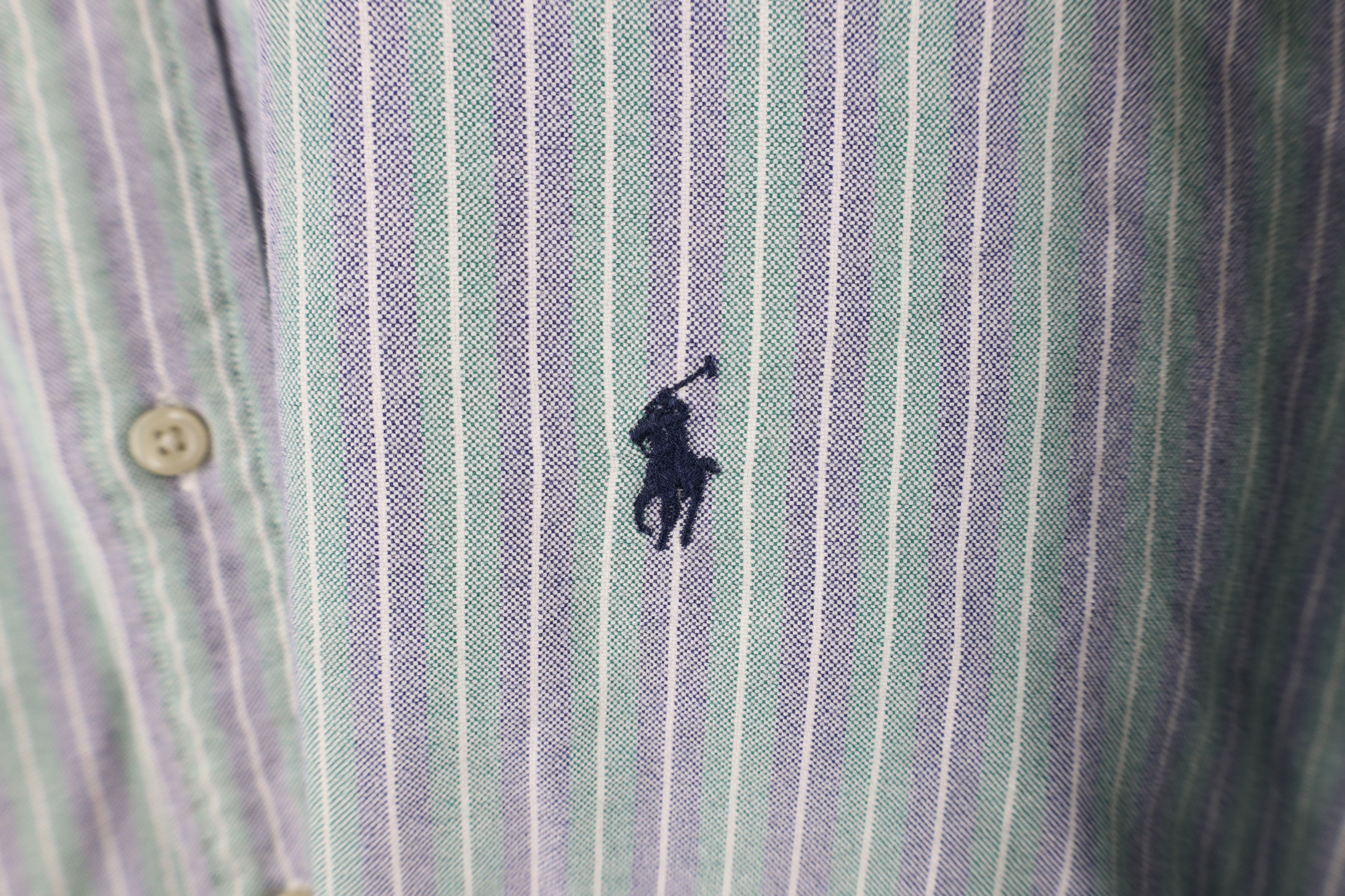 Polo Ralph Lauren Vintage 90s Ralph Lauren Yarmouth Collared Button Down Shirt Size US L / EU 52-54 / 3 - 4 Thumbnail
