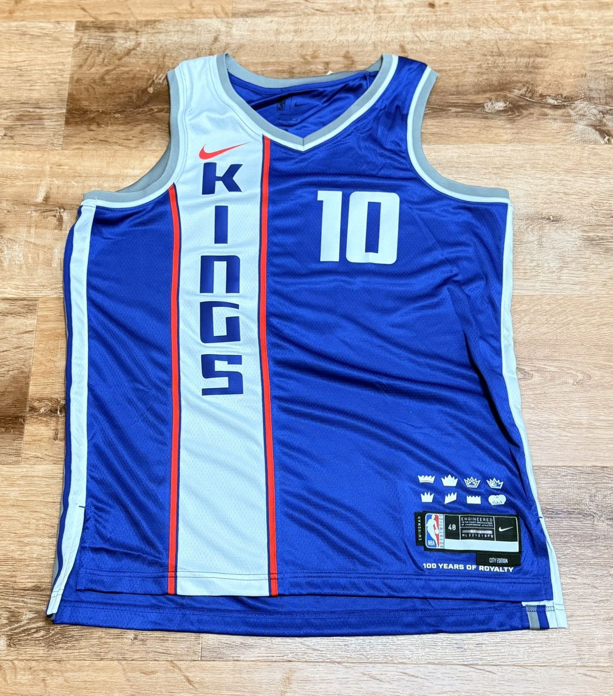Nike Domantas Sabonis Unisex Sacramento Kings NBA Jersey Size US L / EU 52-54 / 3 - 1 Thumbnail