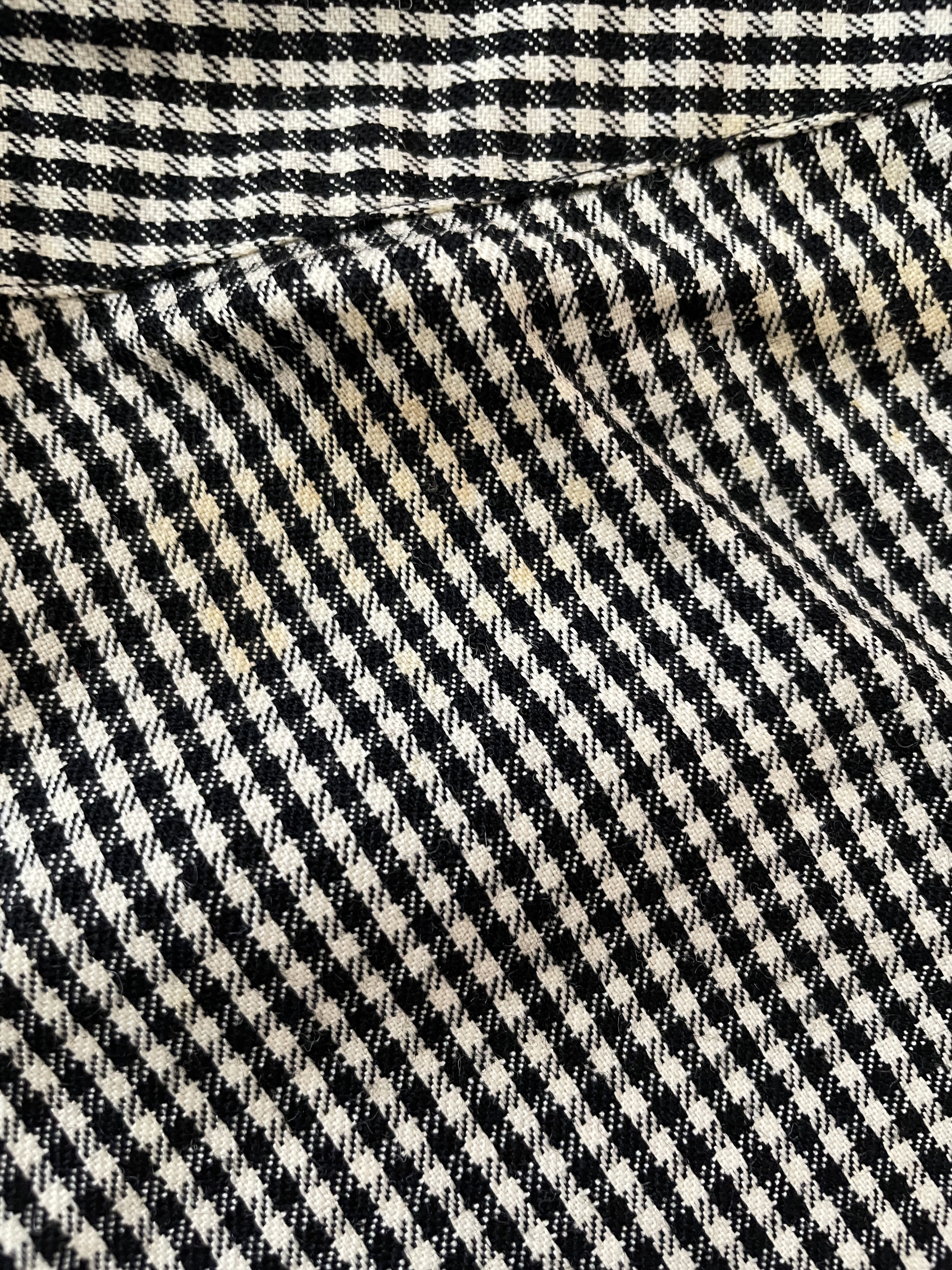 Hardy Amies 90s Hardy Amies London Long Sleeve Shirt Wool Stand Collar Size US M / EU 48-50 / 2 - 4 Thumbnail
