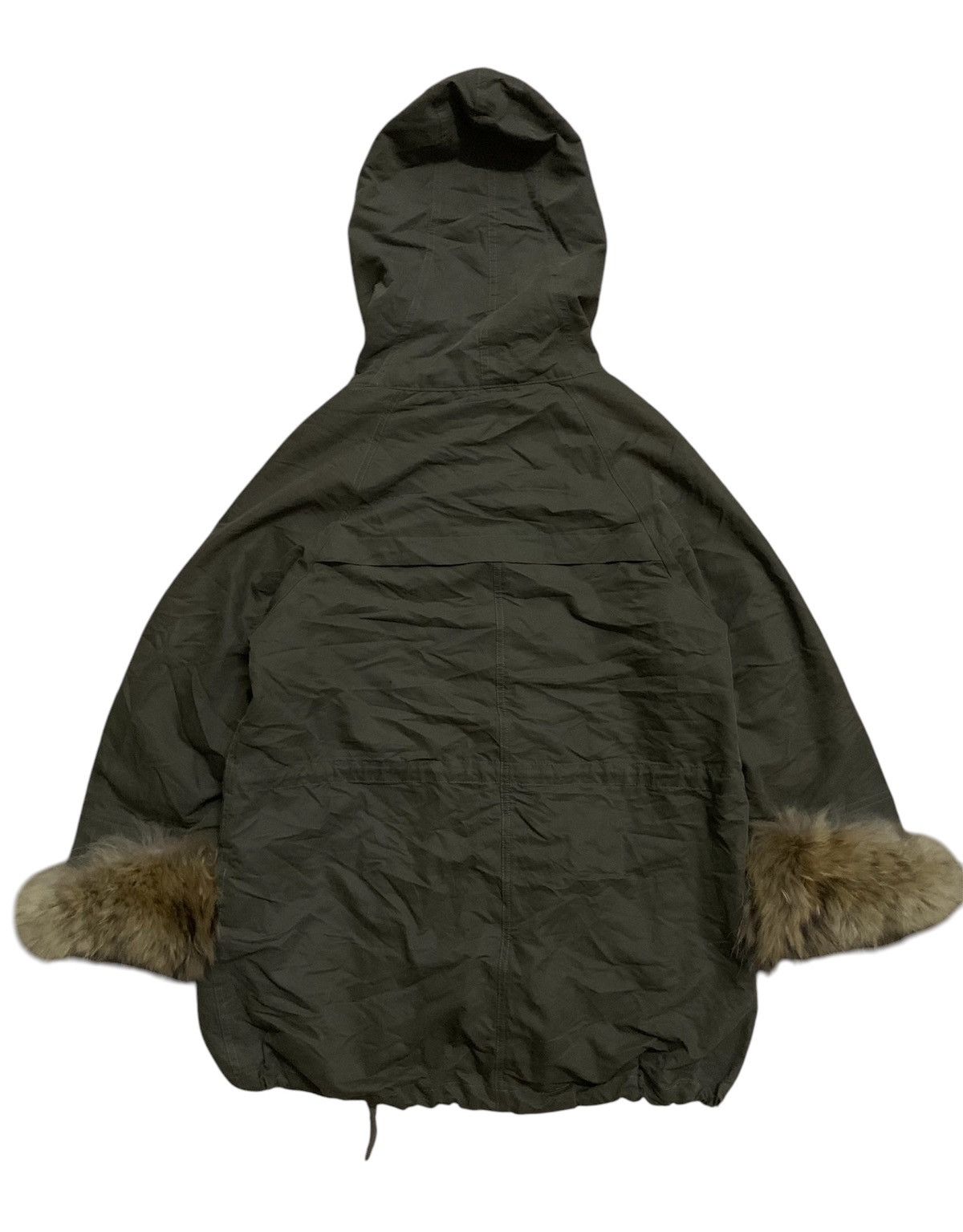 Issey Miyake 💥Atsuro Tayama Military Parka Fur Hoodie Size M / US 6-8 / IT 42-44 - 6 Thumbnail
