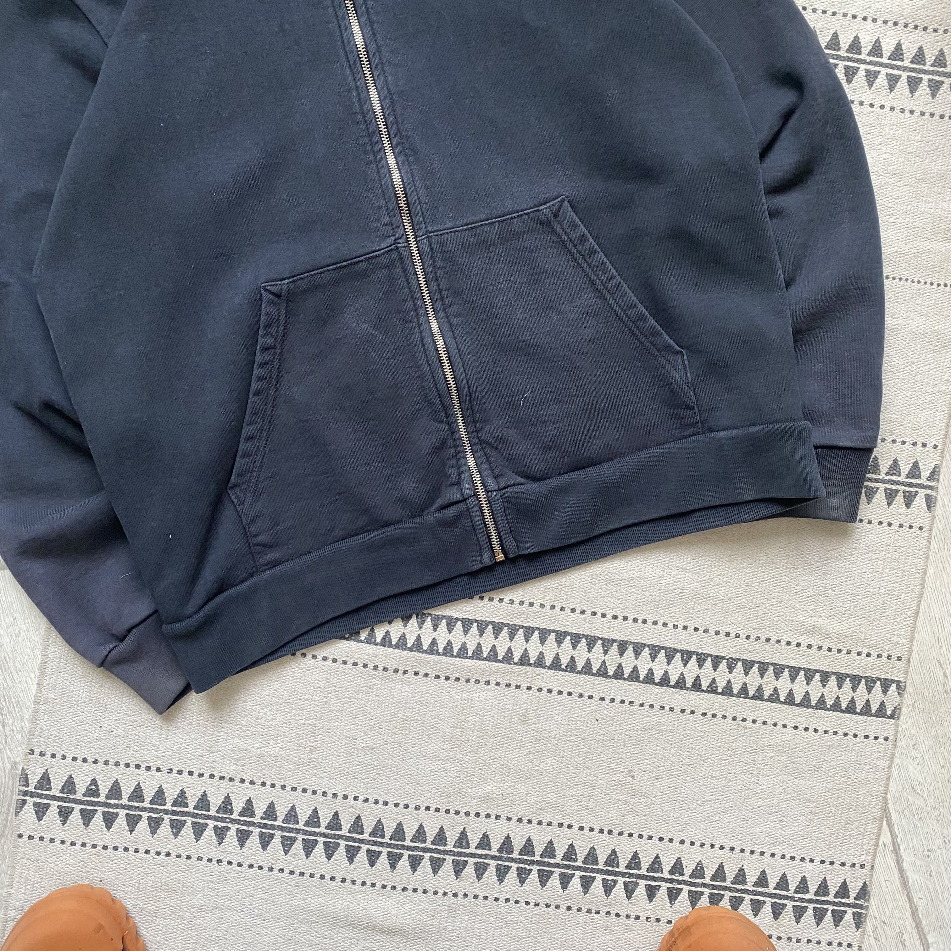 Gap Vintage Faded Heavy Gap Boxy hoodie zip up Avantgade Size US M / EU 48-50 / 2 - 3 Thumbnail