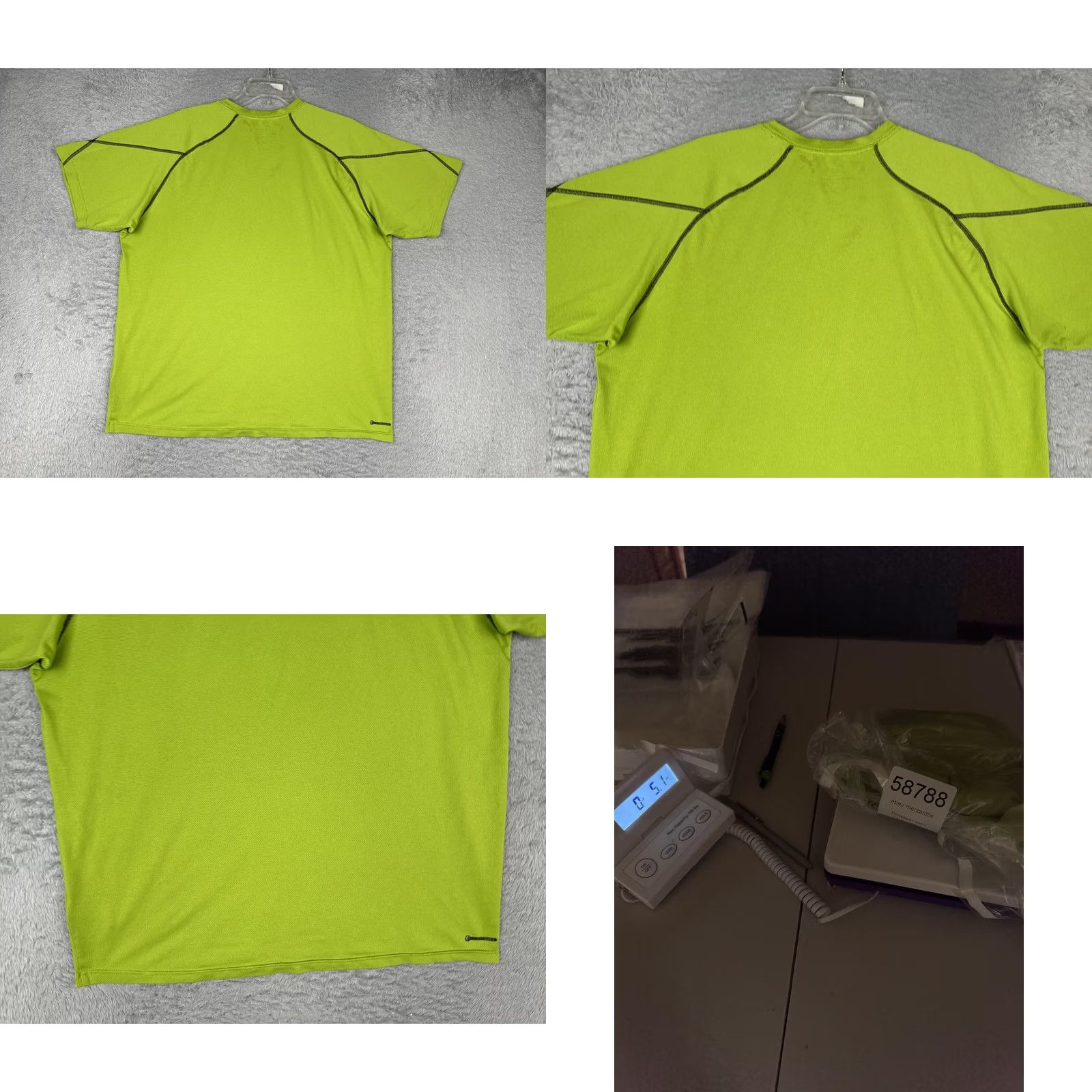 The North Face The North Face Shirt Mens L Green Crew Neck Short Sleeve FlashDry Logo Tee Size US L / EU 52-54 / 3 - 9 Thumbnail